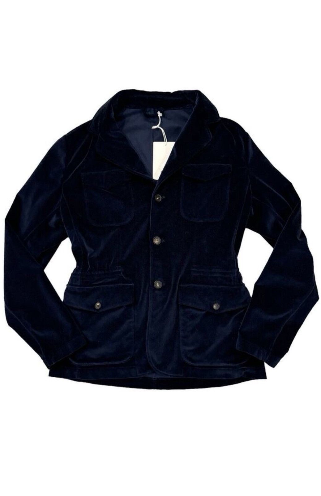 Other MANTO Men's Navy Velvet Jacket Sz 50 IT / M US - NWT - MINT Size US M / EU 48-50 / 2 - 3 Thumbnail