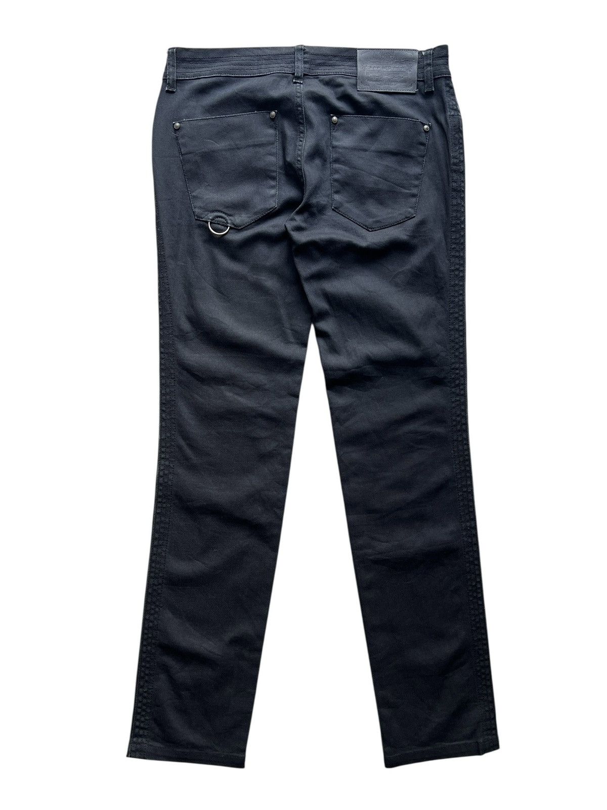 Alexander McQueen Alexander McQueen Coated Black Slim Jeans Size 30" / US 8 / IT 44 - 1 Thumbnail