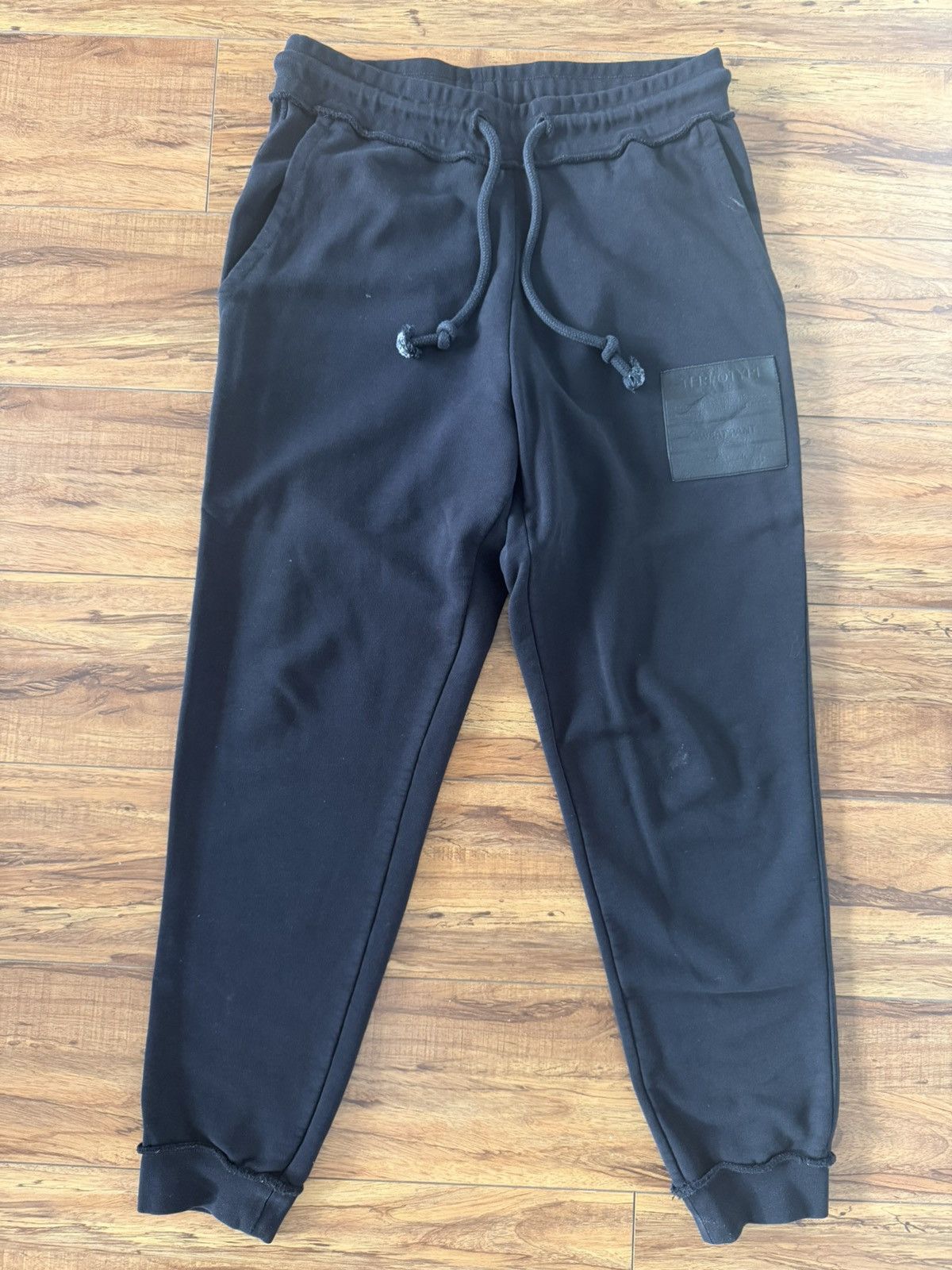Maison Margiela Maison Margiela “Stereotype” Black Sweatpants Size US 30 / EU 46 - 4 Thumbnail