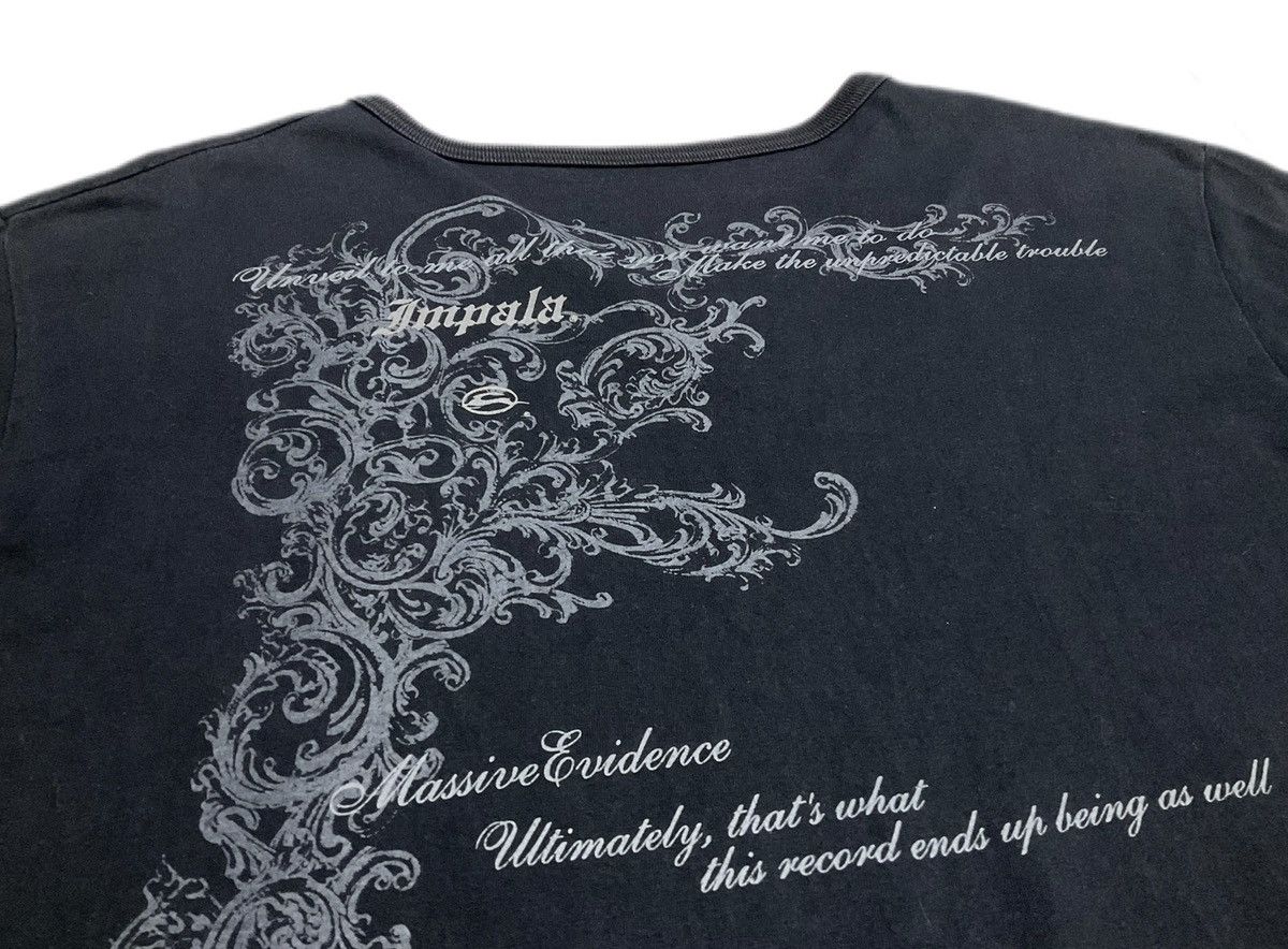 If Six Was Nine 🔥 Sick Y2K Impala Tribal Floral Poem Shirt Goth Punk Size US XL / EU 56 / 4 - 1 Thumbnail
