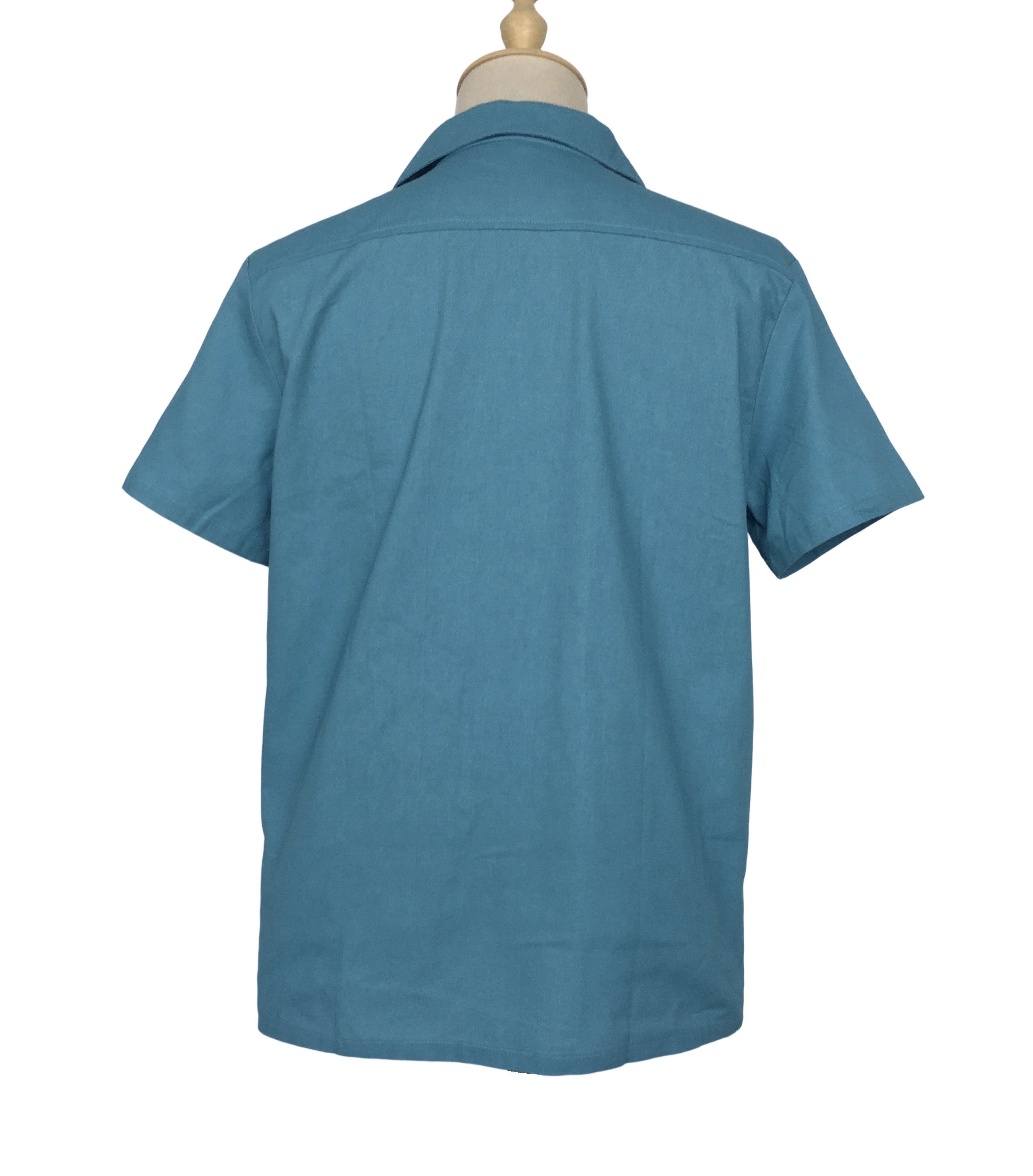Other Cotton Casual Shirt Patchwork Bowling Shirts Size US XL / EU 56 / 4 - 3 Thumbnail