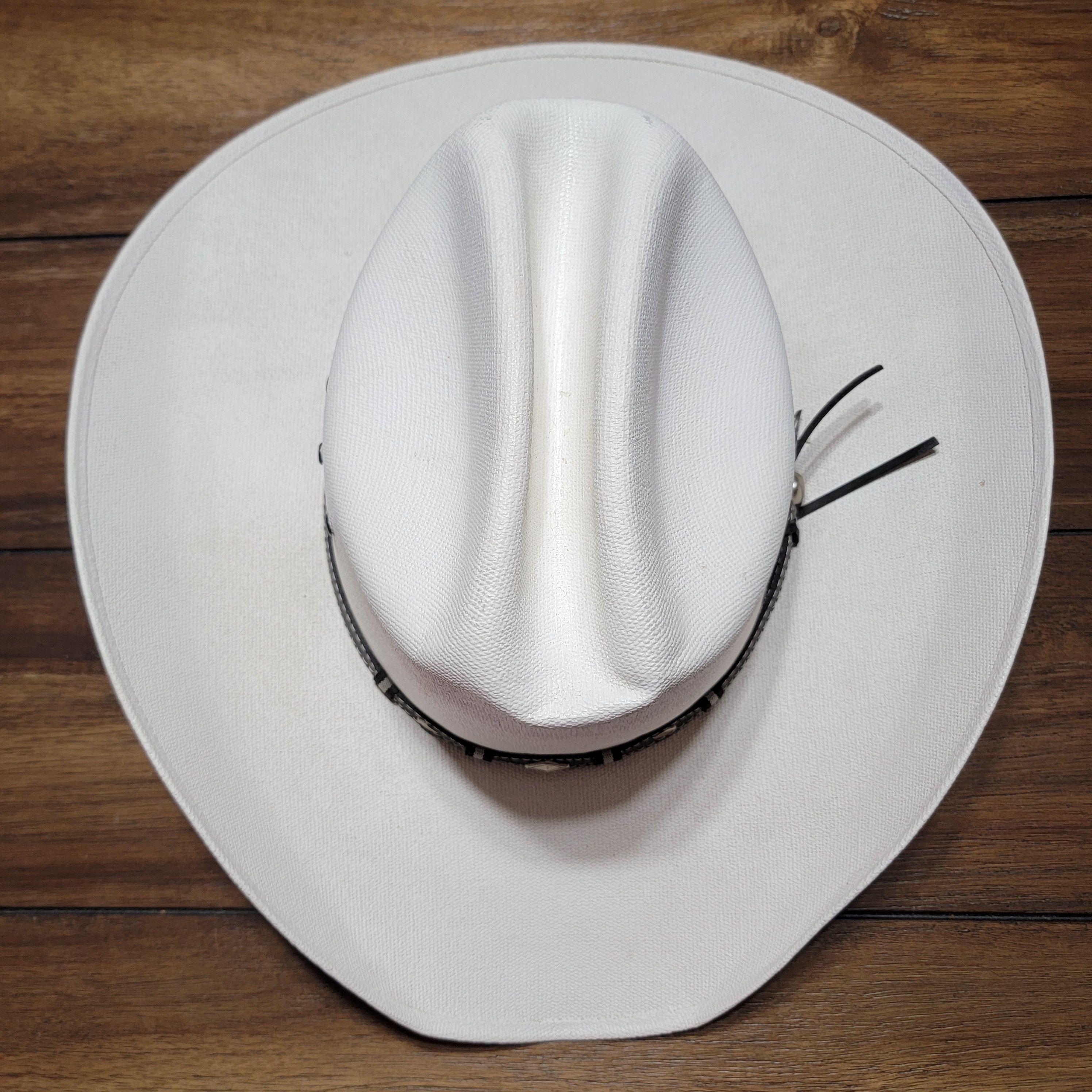 Other Down N Dirty Hat Ivory Canvas Cowboy Hat - Size Large Size ONE SIZE - 2 Thumbnail