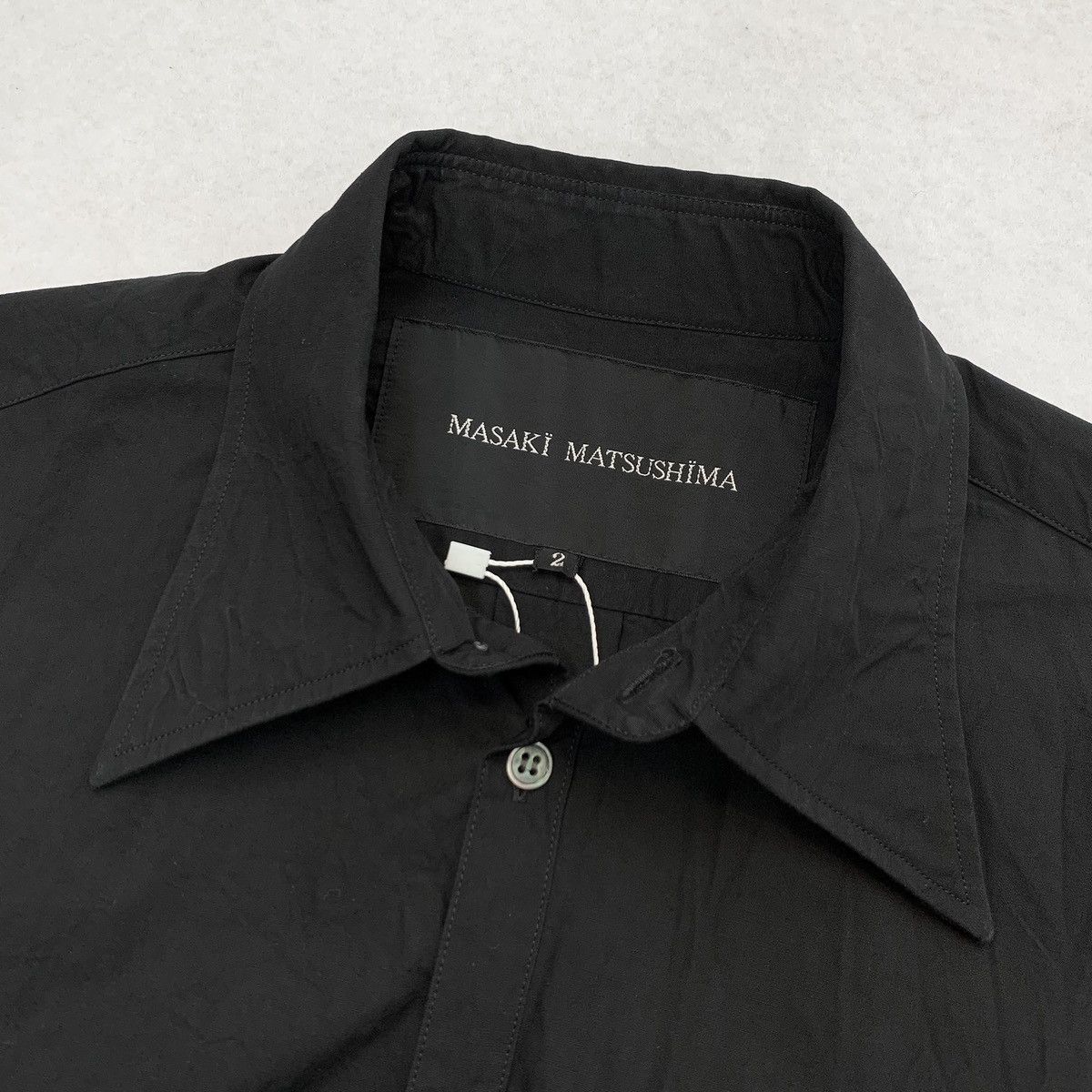 Masaki Matsushima 1990s Masaki Matsushima Structured Short Sleeve Size US M / EU 48-50 / 2 - 3 Thumbnail
