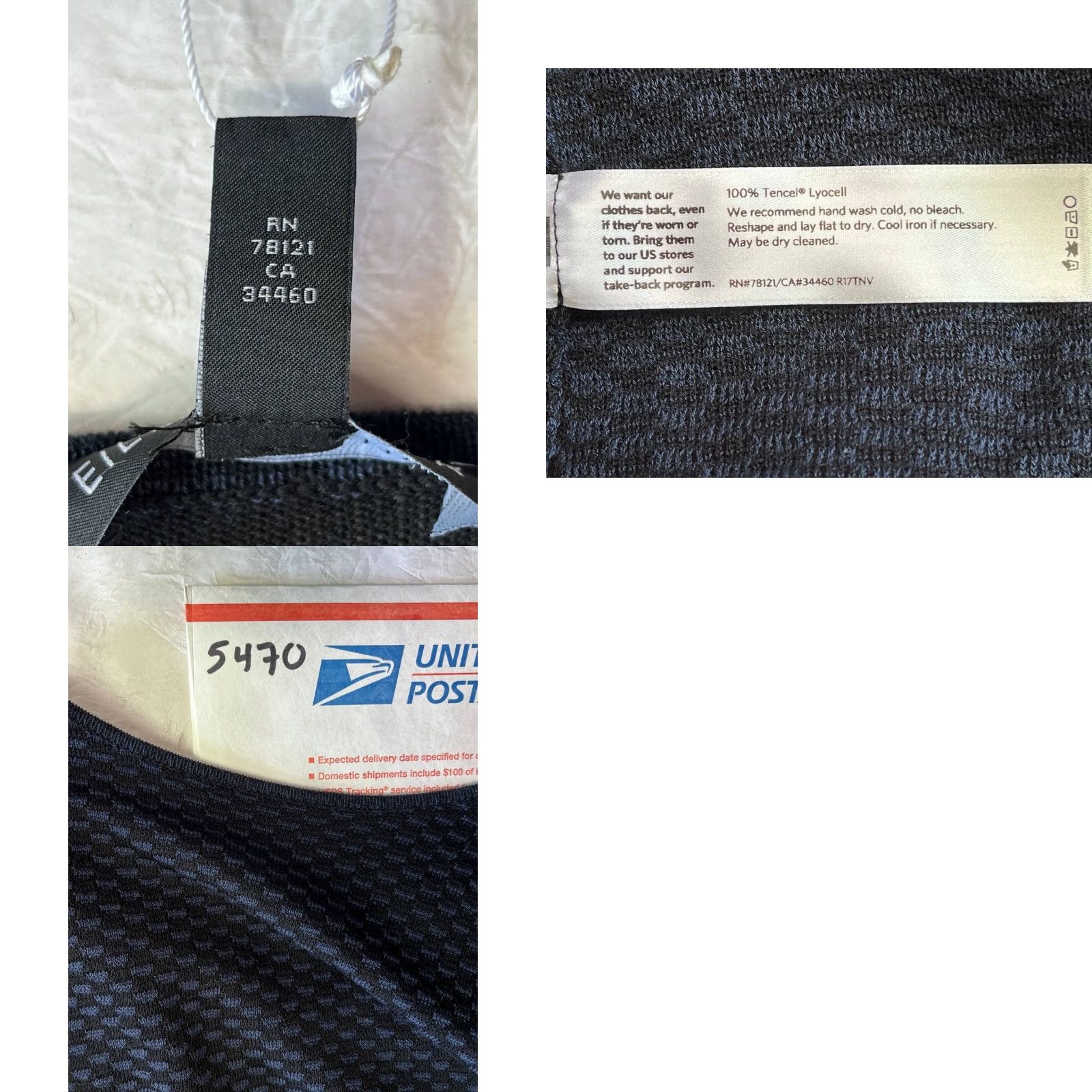 Eileen Fisher Eileen Fisher Pullover Sweater Women's XL Black Lyocell Cable-Knit Long Sleeve Crew Neck Knit Regular Fall Winter All Seasons Size XL / US 12-14 / IT 48-50 - 8 Thumbnail
