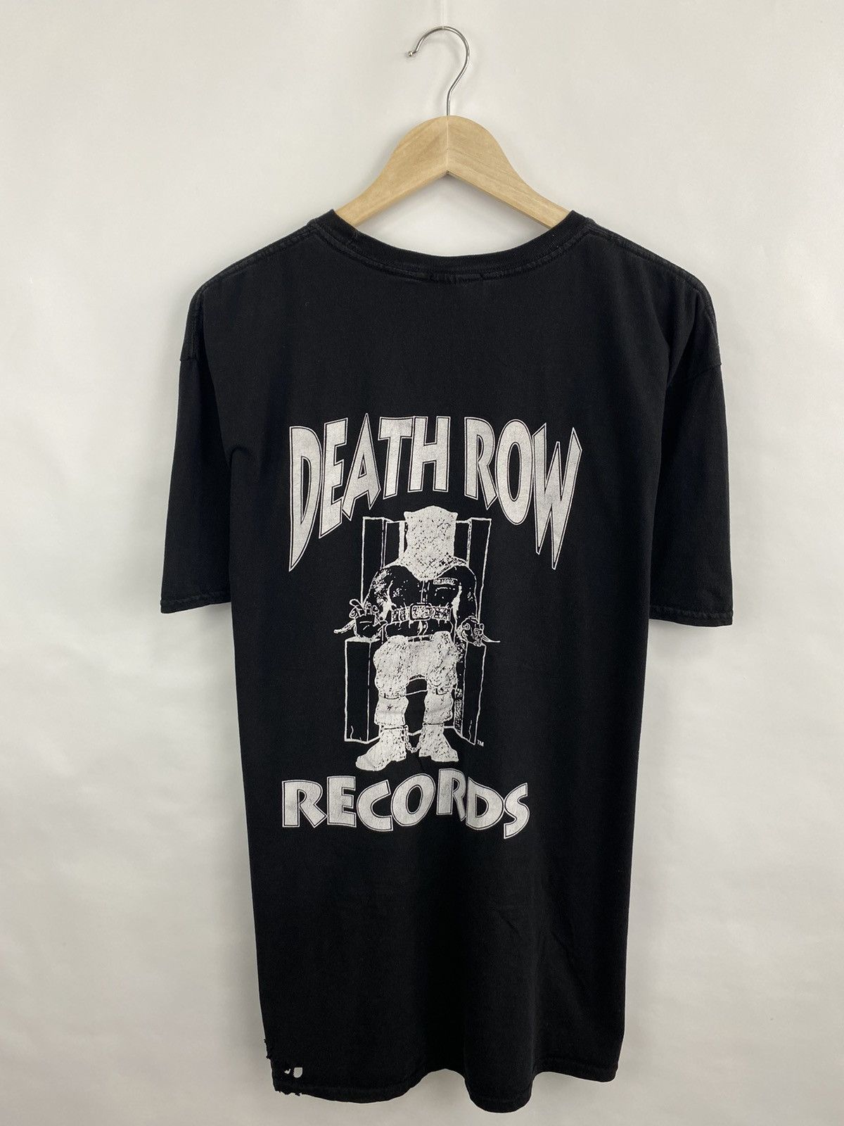 Death Row Records 🇺🇸 Vintage Y2K Death Row Records T-Shirt Hype Vtg rare Size US XL / EU 56 / 4 - 3 Thumbnail
