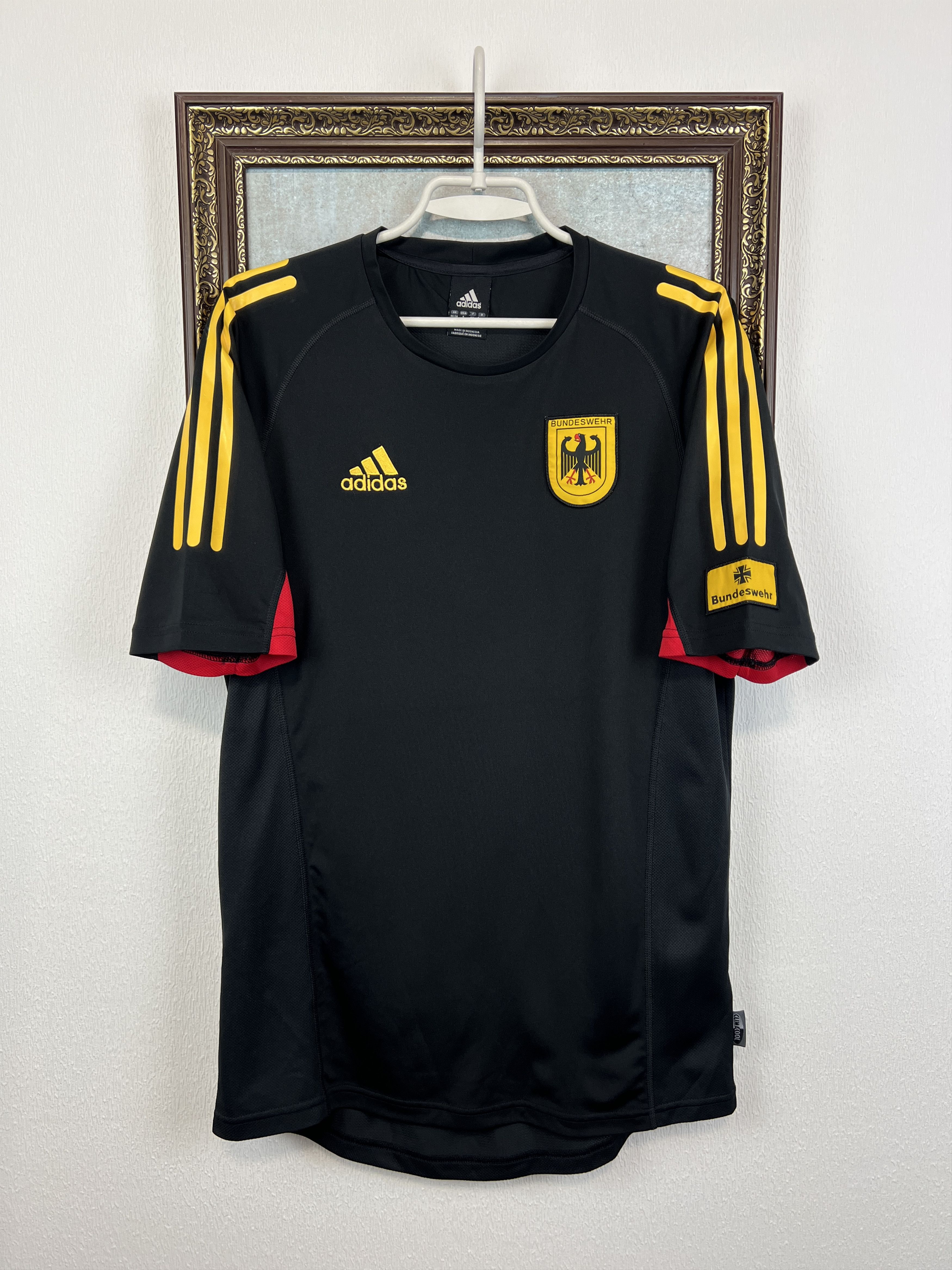 Adidas Germany Deutschland Football Train Shirt Soccer Jersey Size US S / EU 44-46 / 1 - 1 Thumbnail
