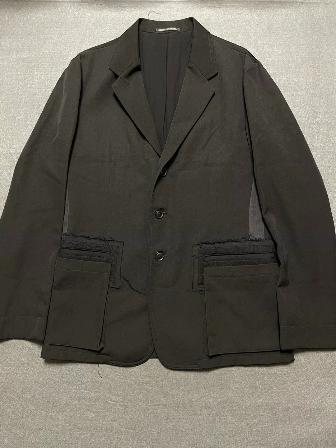 Yohji Yamamoto Yohji Yamamoto 15AW Triple Panel Jacket Size US S / EU 44-46 / 1 - 1 Thumbnail