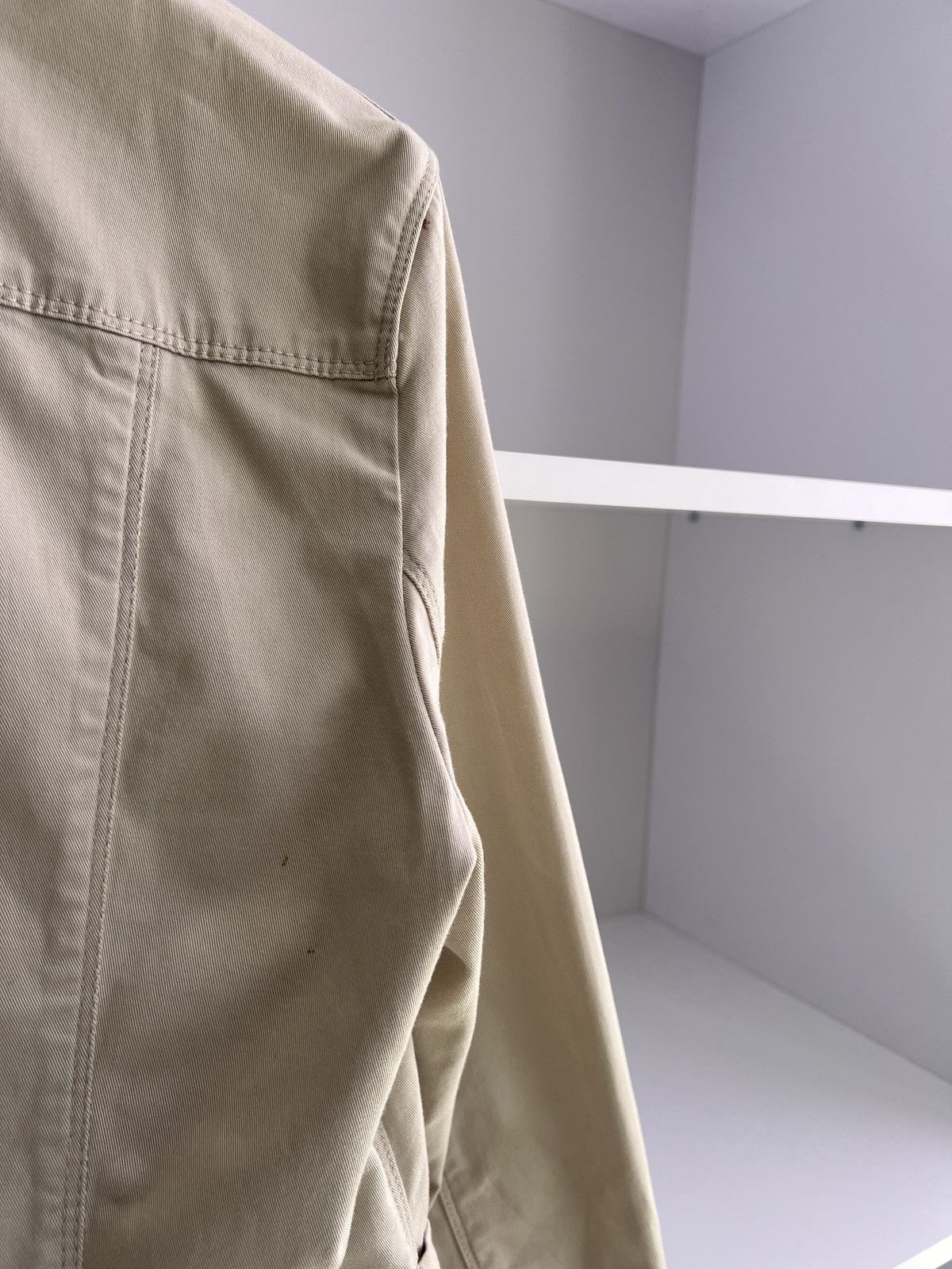 Burberry × Vintage Vintage Burberry Women’s Beige Blazer Size M / US 6-8 / IT 42-44 - 13 Thumbnail