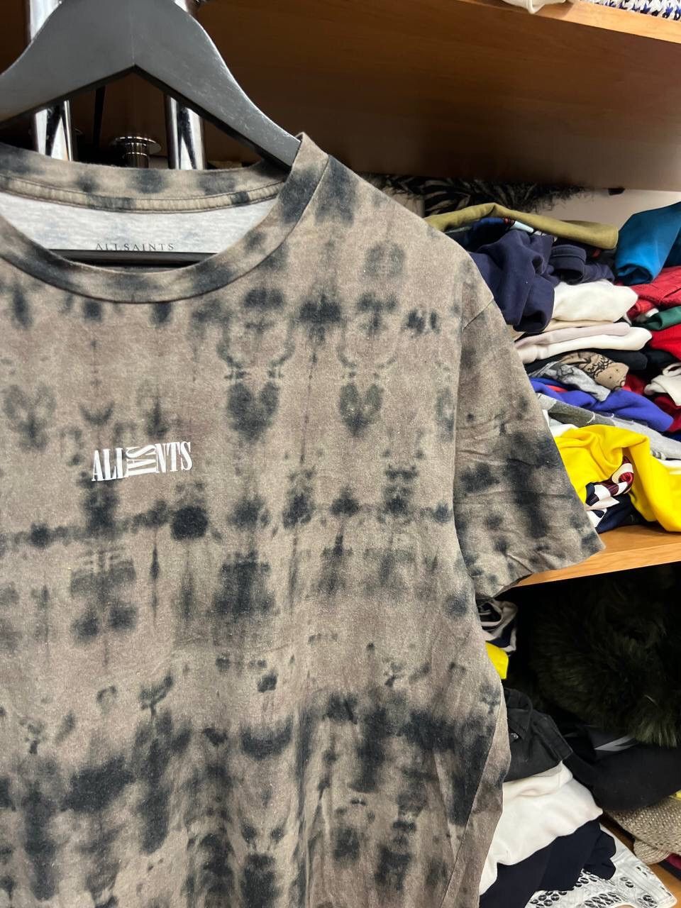 Allsaints ALLSAINTS Tee/T-shirt Big LOGO Tie Dye Y2K Size US S / EU 44-46 / 1 - 3 Thumbnail