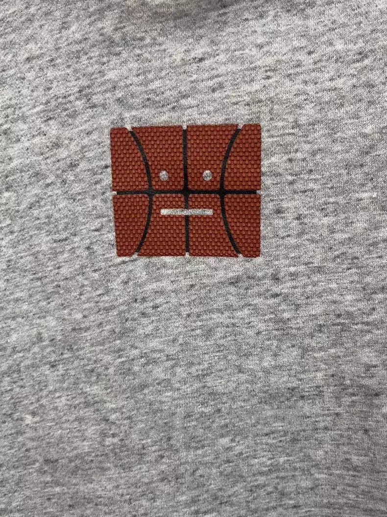 Acne Studios Acne Studios FW21 basketball expression print hooded sweat Size US S / EU 44-46 / 1 - 3 Thumbnail