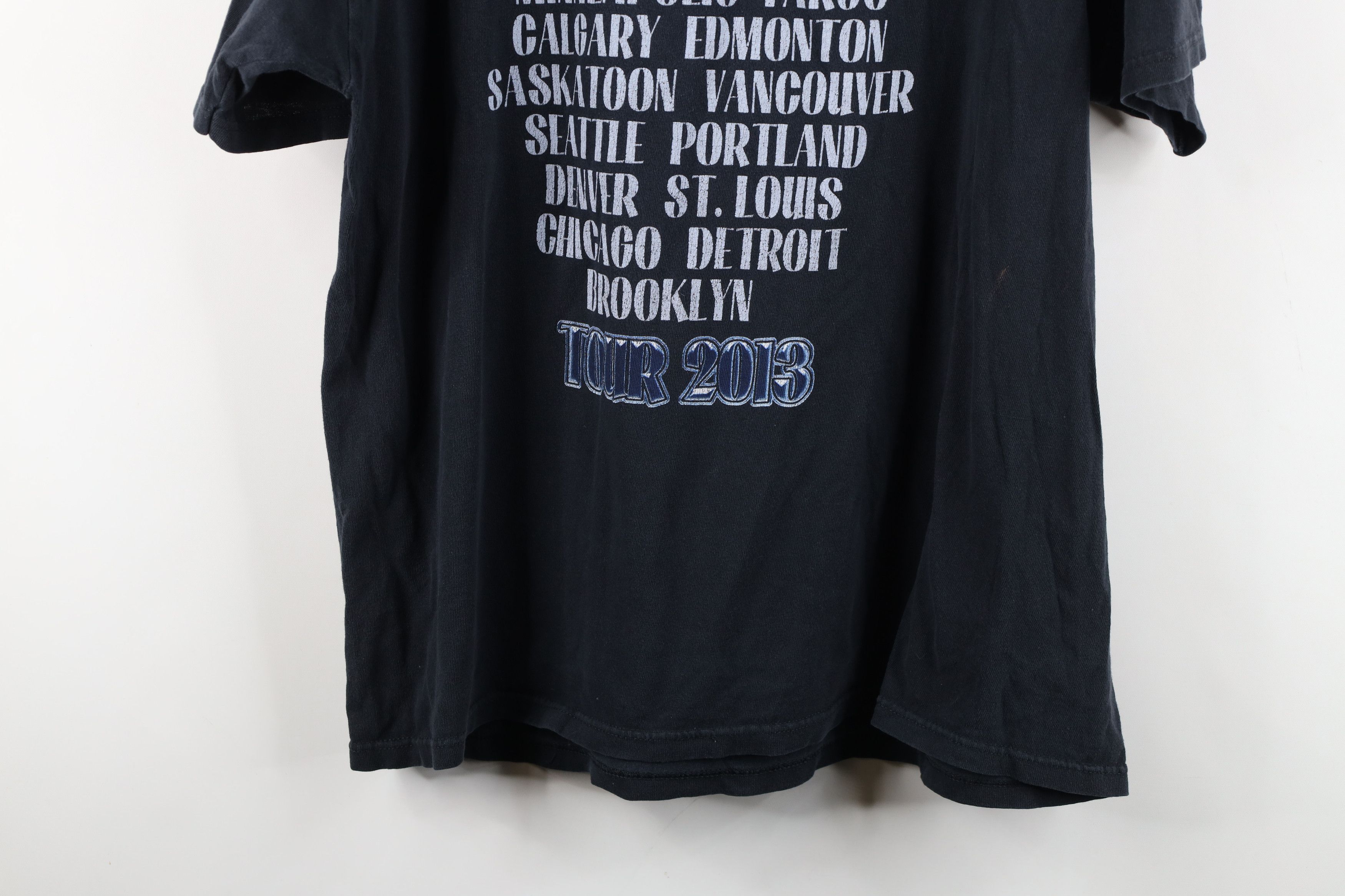 Vintage Vintage Y2K Seger and the Silver Bullet Band T-Shirt Black Size US XL / EU 56 / 4 - 15 Thumbnail