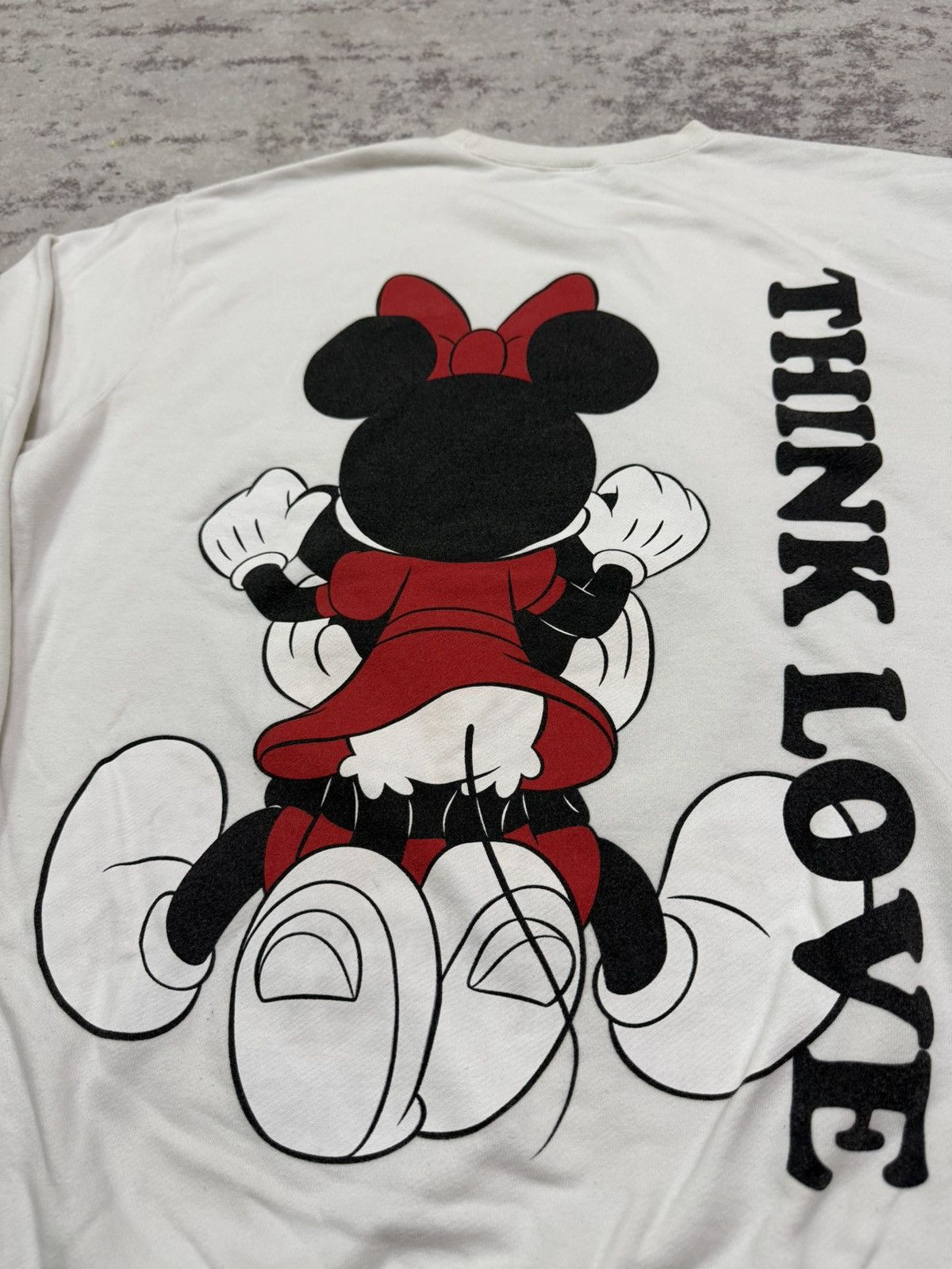 Disney Vintage Mickey Mouse Mirron Printed Sweatshirt Size US L / EU 52-54 / 3 - 10 Thumbnail