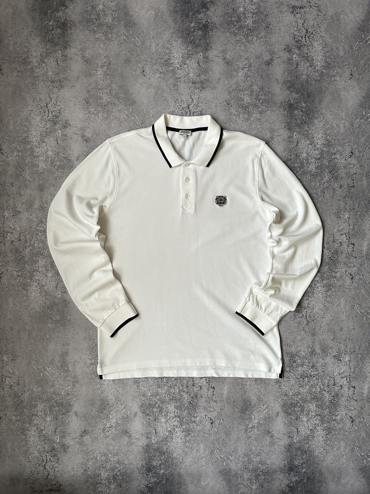 Kenzo Paris Polo Long Sleeve Long Sleeve T Shirts