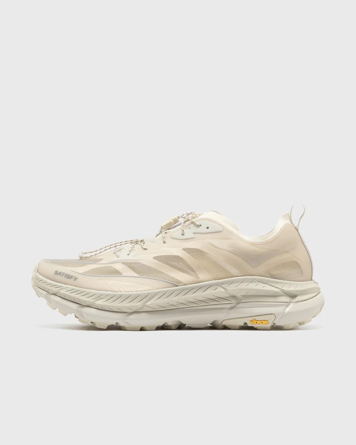 Hoka × Satisfy Hoka One One x Satisfy Mafate Speed 4 Lite Bone Size US 10.5 / EU 43-44 - 17 Thumbnail