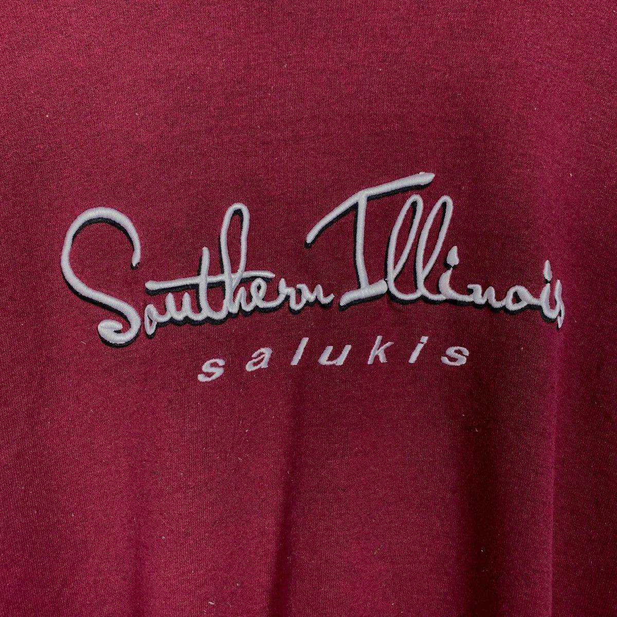 Vintage 90s Southern Illinois Salukis Crewneck Sweatshirt #2518-C114 Size US XL / EU 56 / 4 - 3 Thumbnail