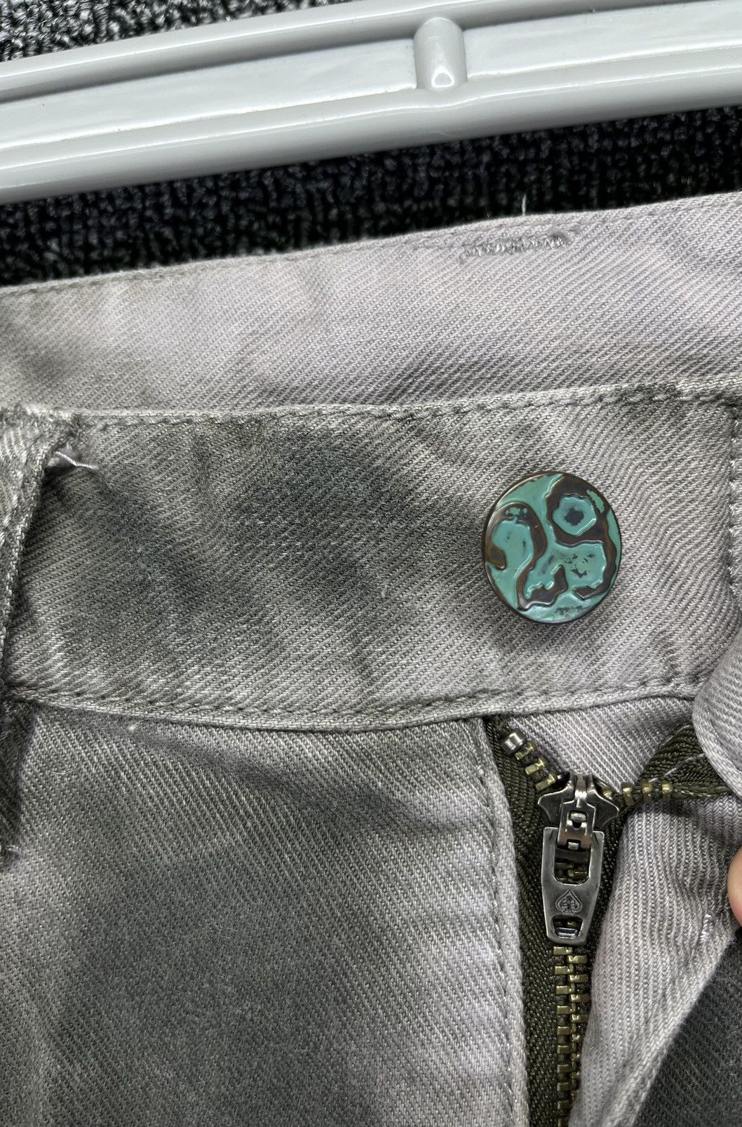 Japanese Brand Vintage 291295 Homme Punk Rare Trashed Jeans Denim Pants Size US 32 / EU 48 - 14 Thumbnail