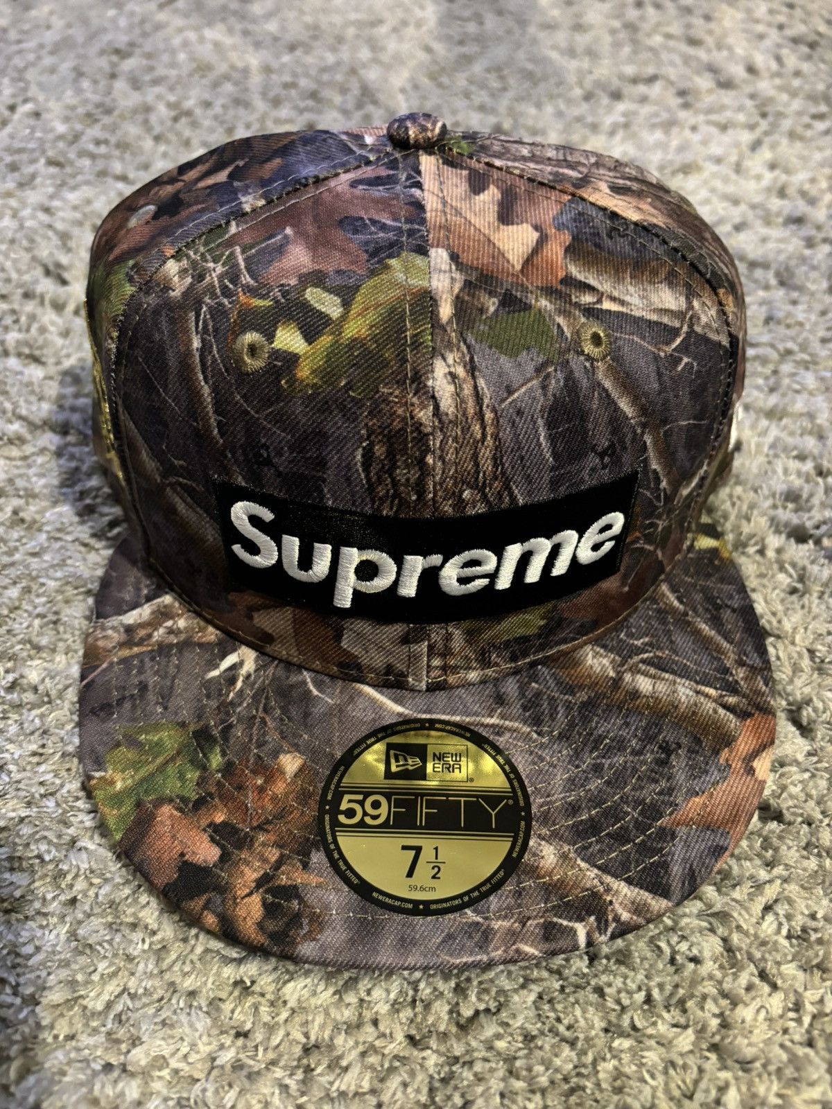 Supreme Championship Box Logo New Era 59fifty Hat
