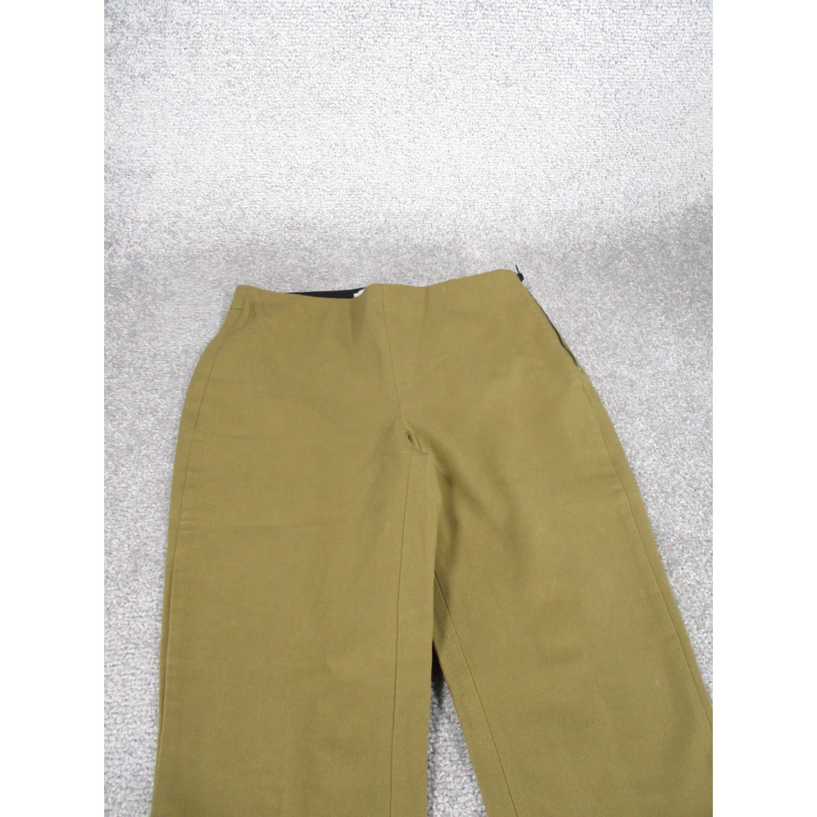 Everlane EVERLANE Pants Womens 4 Brown Slim Fit Side Zip Dress Size 27" / US 4 / IT 40 - 2 Thumbnail
