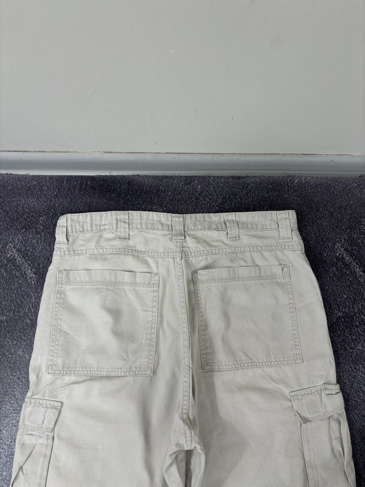 Vintage Vintage Wrangler Y2K American Hype Beige Cargo Shorts Size US 34 / EU 50 - 12 Thumbnail