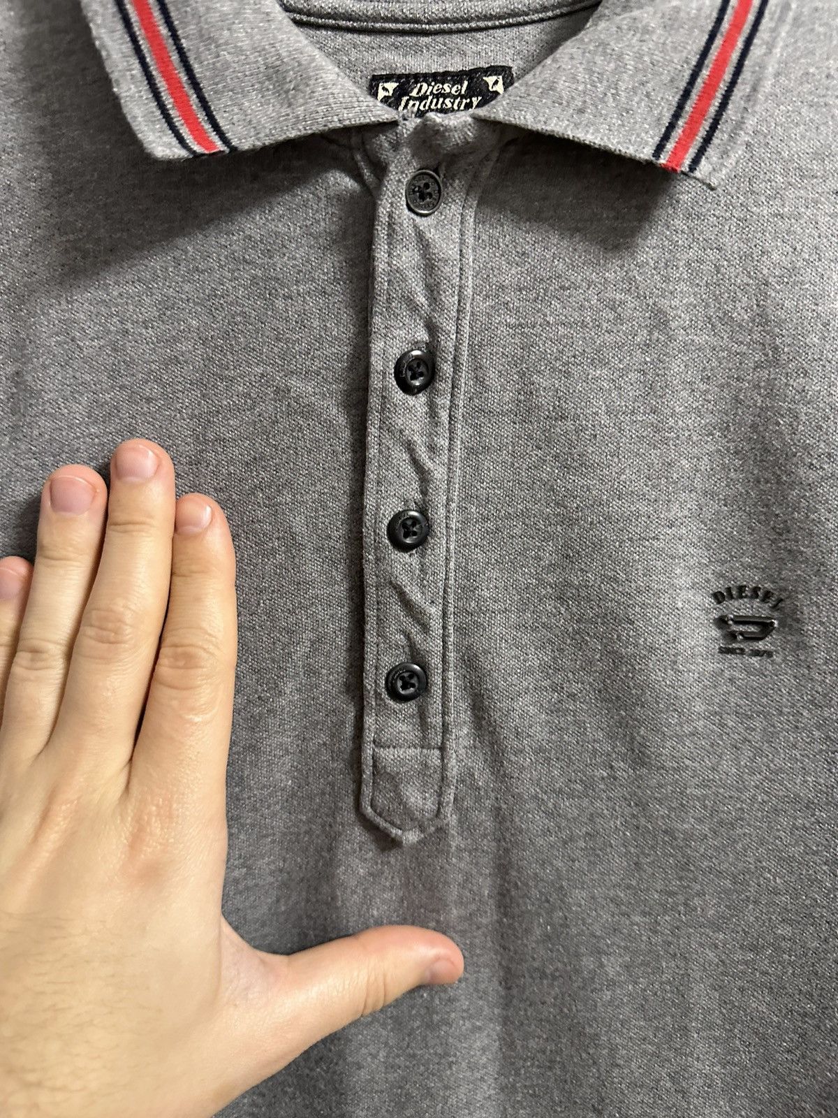 Diesel Rare Vintage Luxury Polo Diesel Small Logo. Size US S / EU 44-46 / 1 - 3 Thumbnail