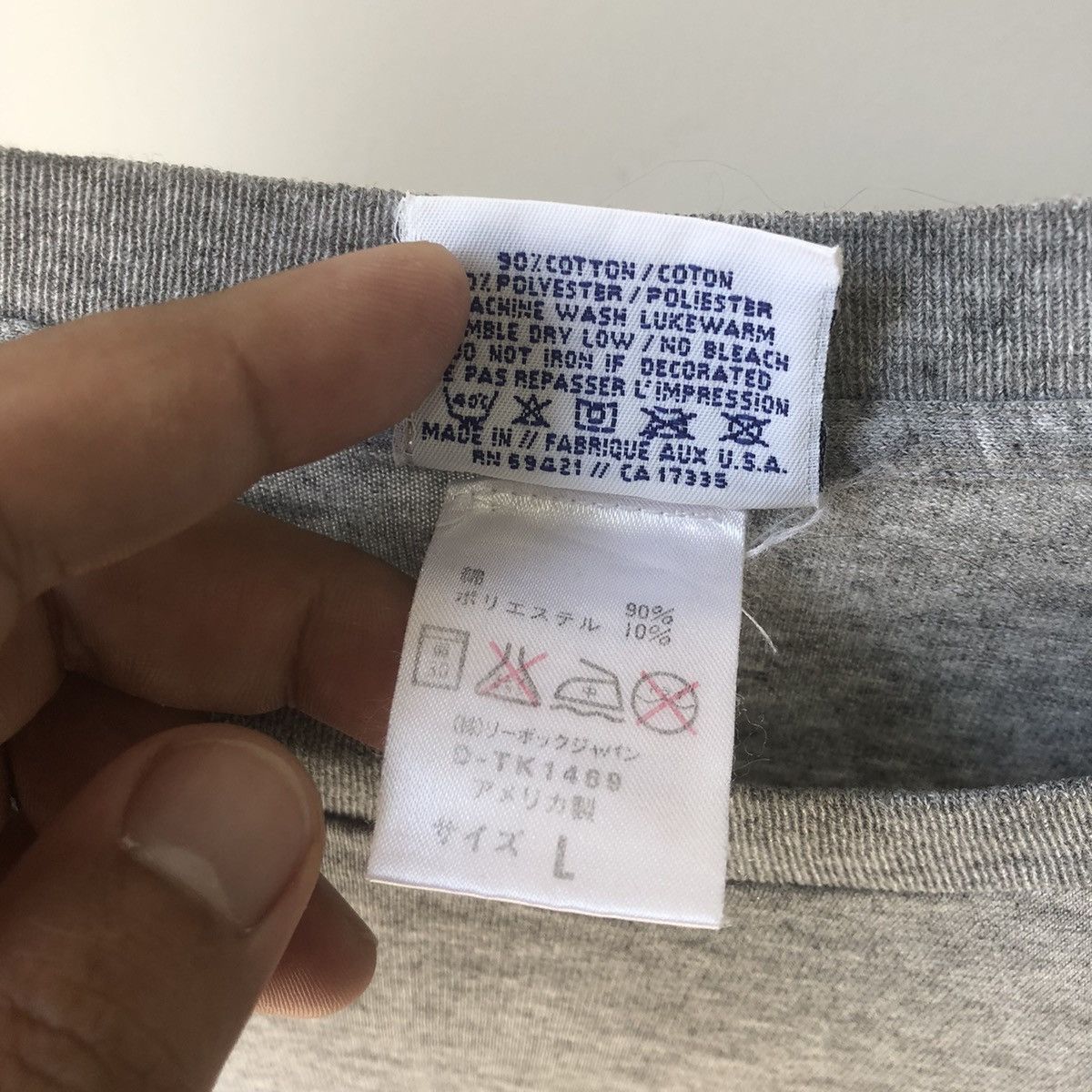 Reebok Vintage Reebok Tee Size US XL / EU 56 / 4 - 3 Thumbnail