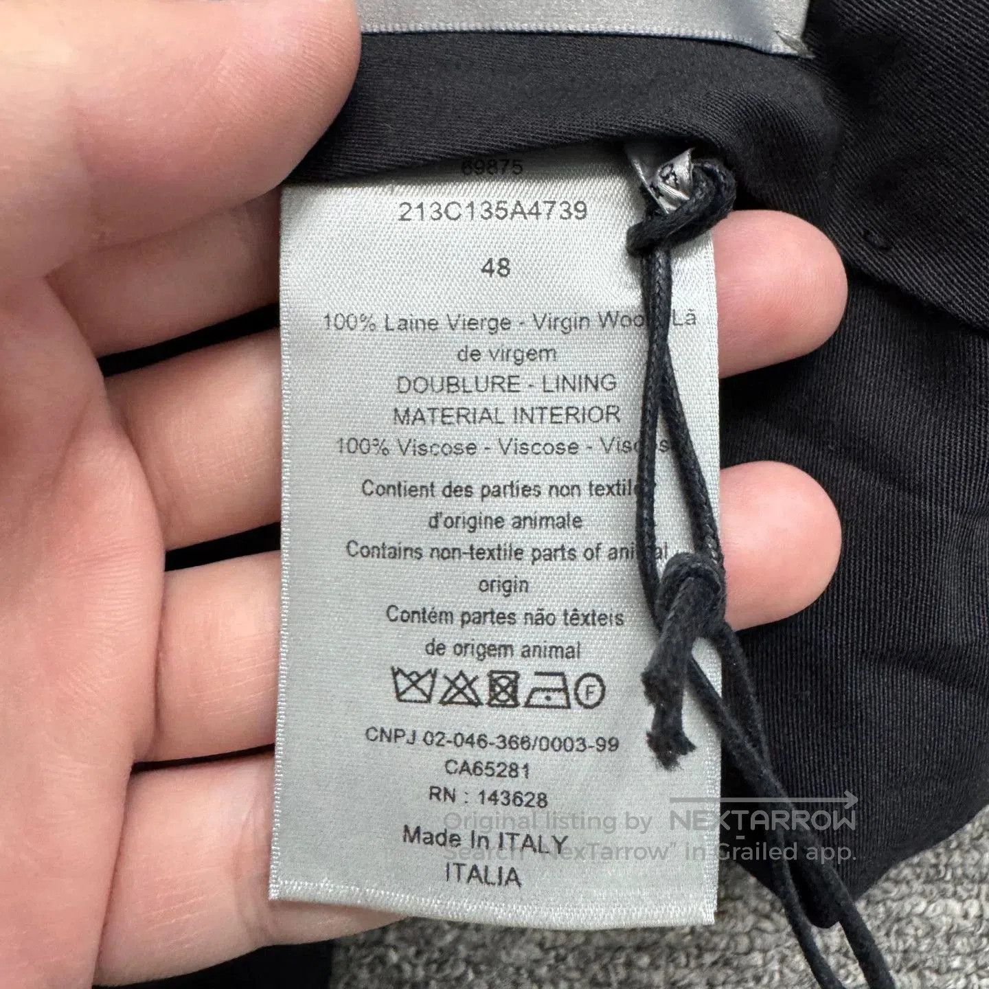 Dior Dior Olive Green Wool Casual Pants. Size US 32 / EU 48 - 3 Thumbnail