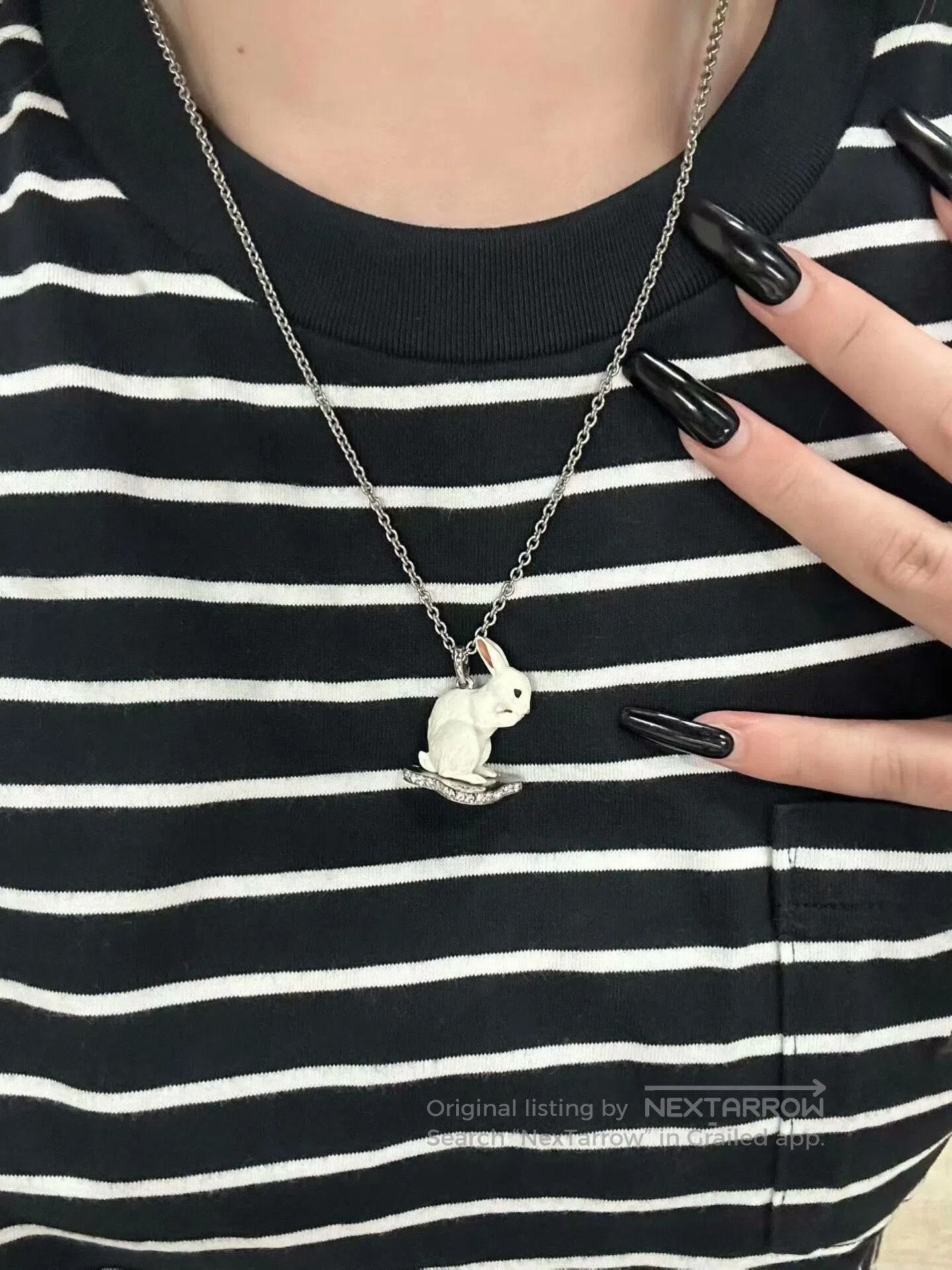 Vivienne Westwood Vivienne Westwood Bunny Planet Necklace. Size ONE SIZE - 5 Thumbnail
