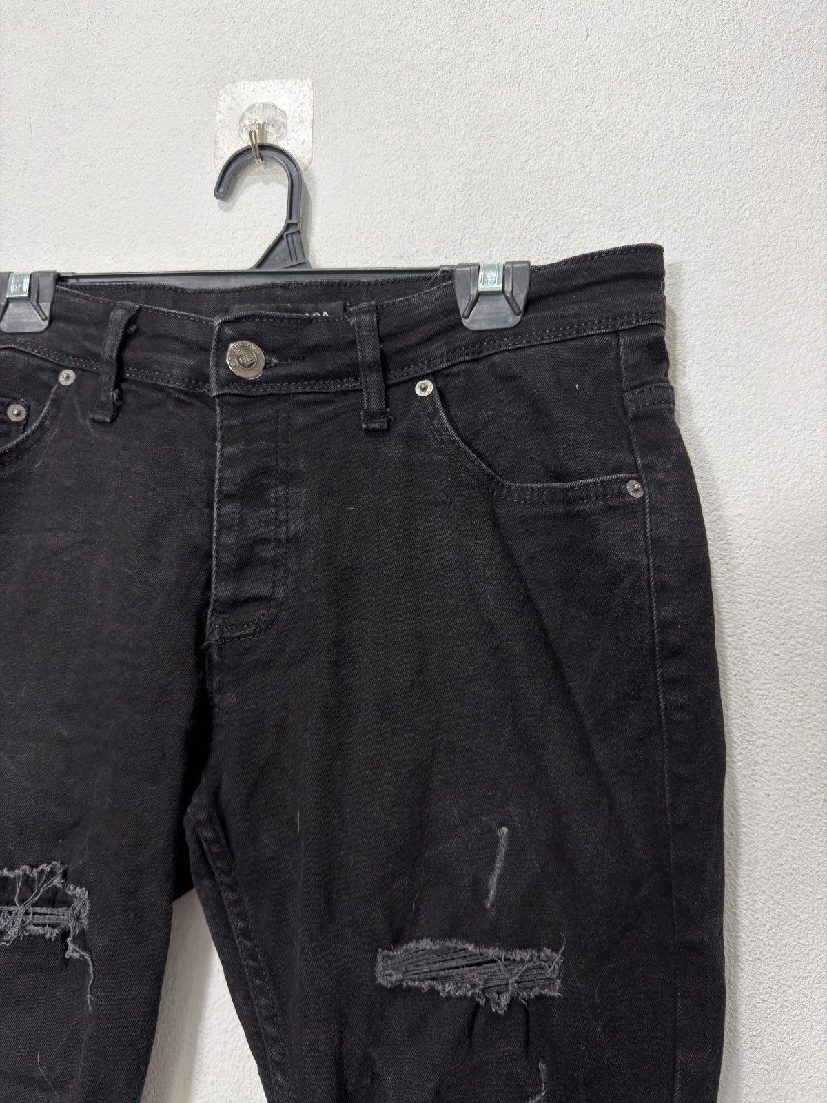 Balenciaga Balenciaga Black Jean Denim Size US 32 / EU 48 - 6 Thumbnail