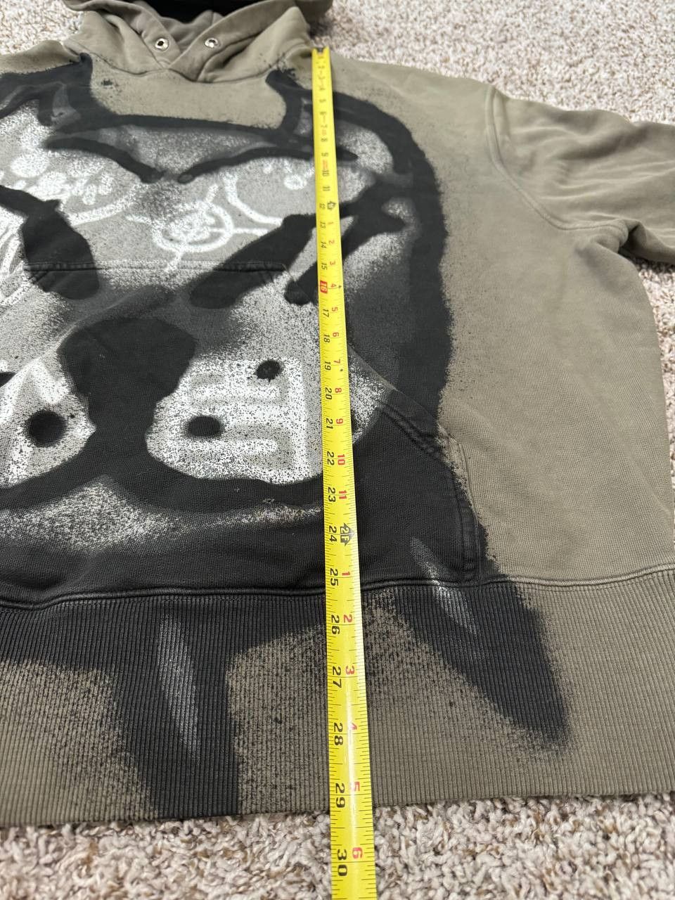 Givenchy Givenchy Chito Collared Dog Oversized Hoodie Military Green Size US M / EU 48-50 / 2 - 5 Thumbnail