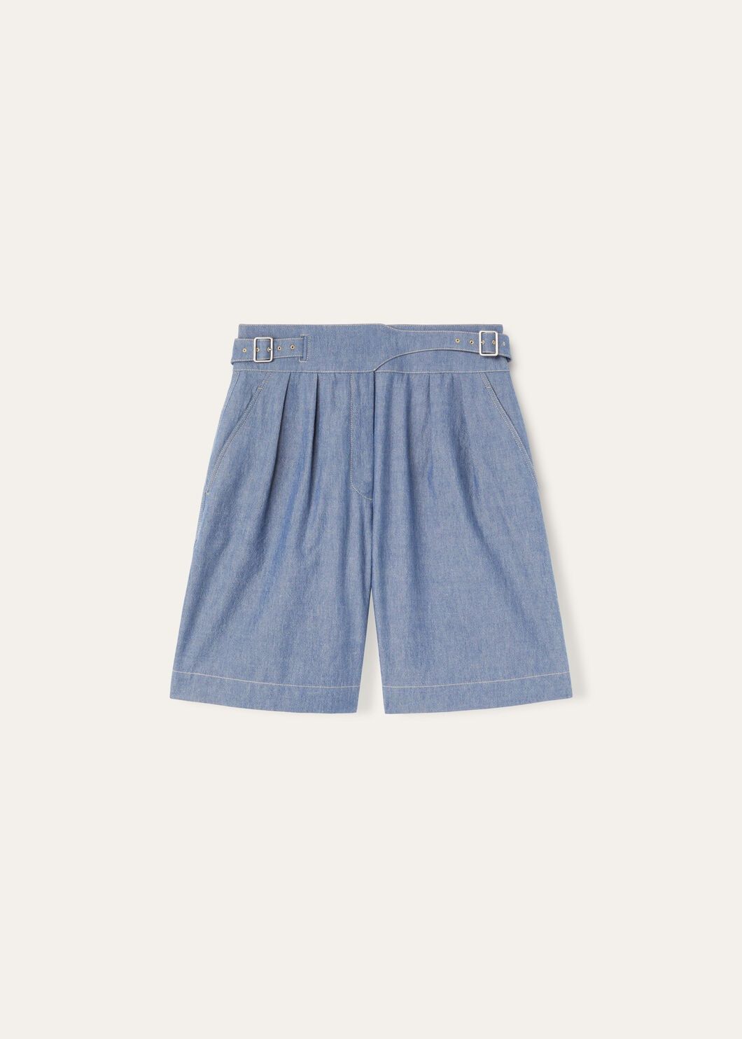 Loro Piana o1srvl11e0825 FAO6411 Valmar Bermuda Short in Light Blue Size 30" / US 8 / IT 44 - 1 Thumbnail
