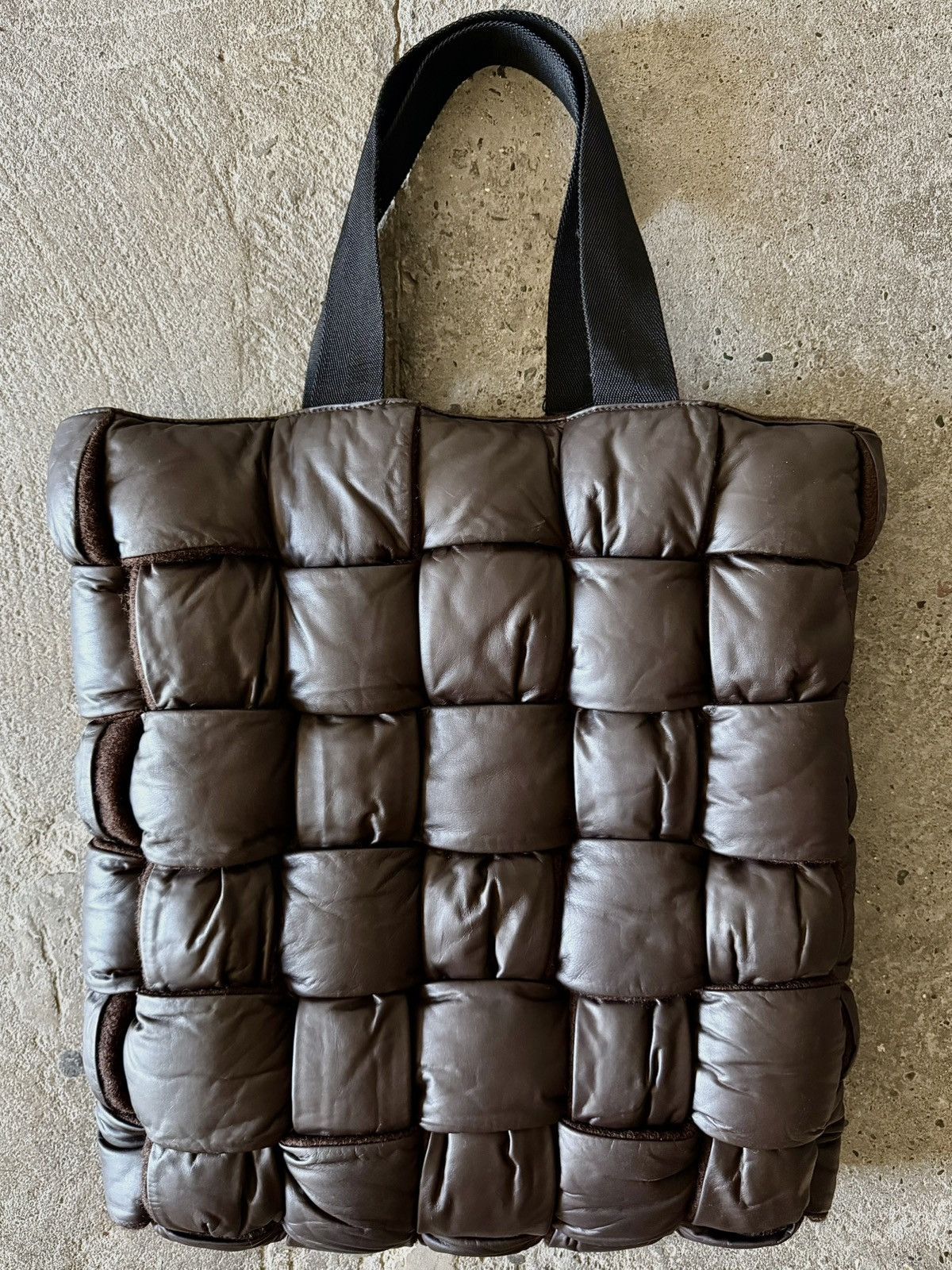 Bottega Veneta Bottega Veneta - Intrecciato Padded Lambskin - XL Tote Bag Size ONE SIZE - 7 Thumbnail