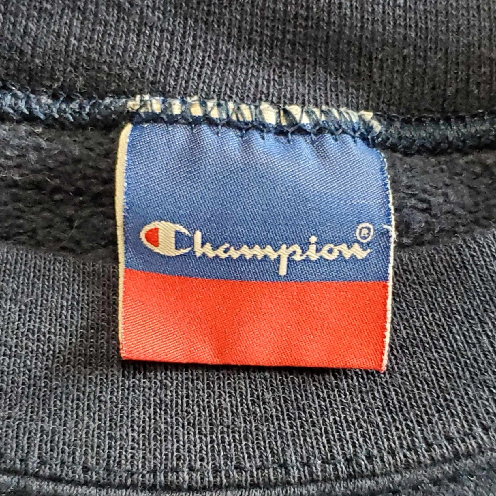 Champion VINTAGE CAT Equipment Sweater Mens L Blue Y2K Champion L Size US L / EU 52-54 / 3 - 3 Thumbnail
