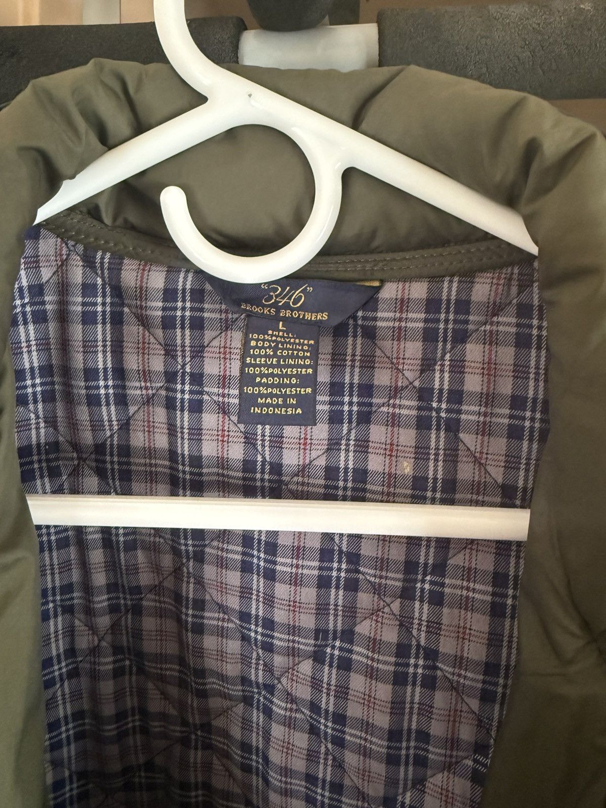 Brooks Brothers Brooks Brothers Quilted Jacket Size US L / EU 52-54 / 3 - 3 Thumbnail
