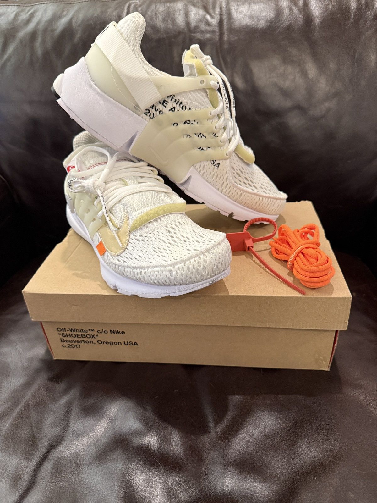 Nike × Off-White Nike Air Presto x Off-White White 13M - Brand New DS Size US 13 / EU 46 - 1 Thumbnail
