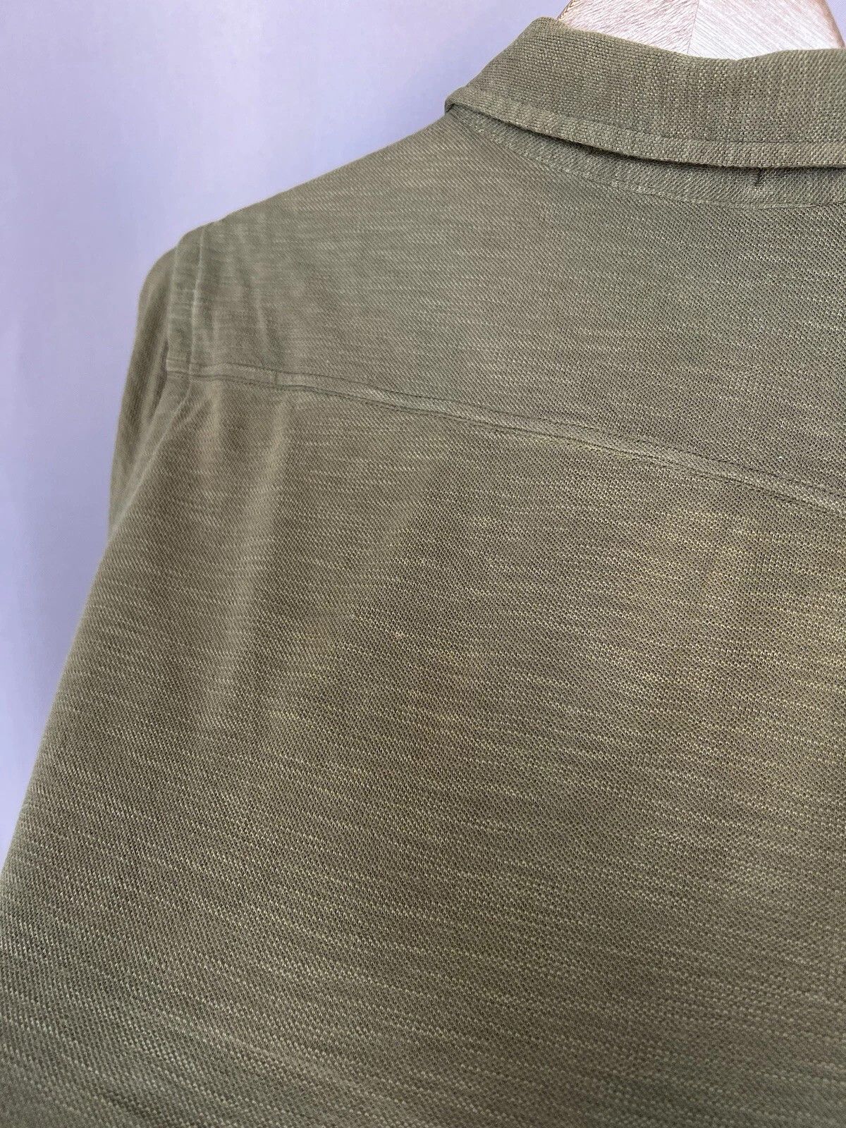 Stone Island Stone Island Patch Program Polo Shirt Mens Size M Khaki Size US M / EU 48-50 / 2 - 15 Thumbnail