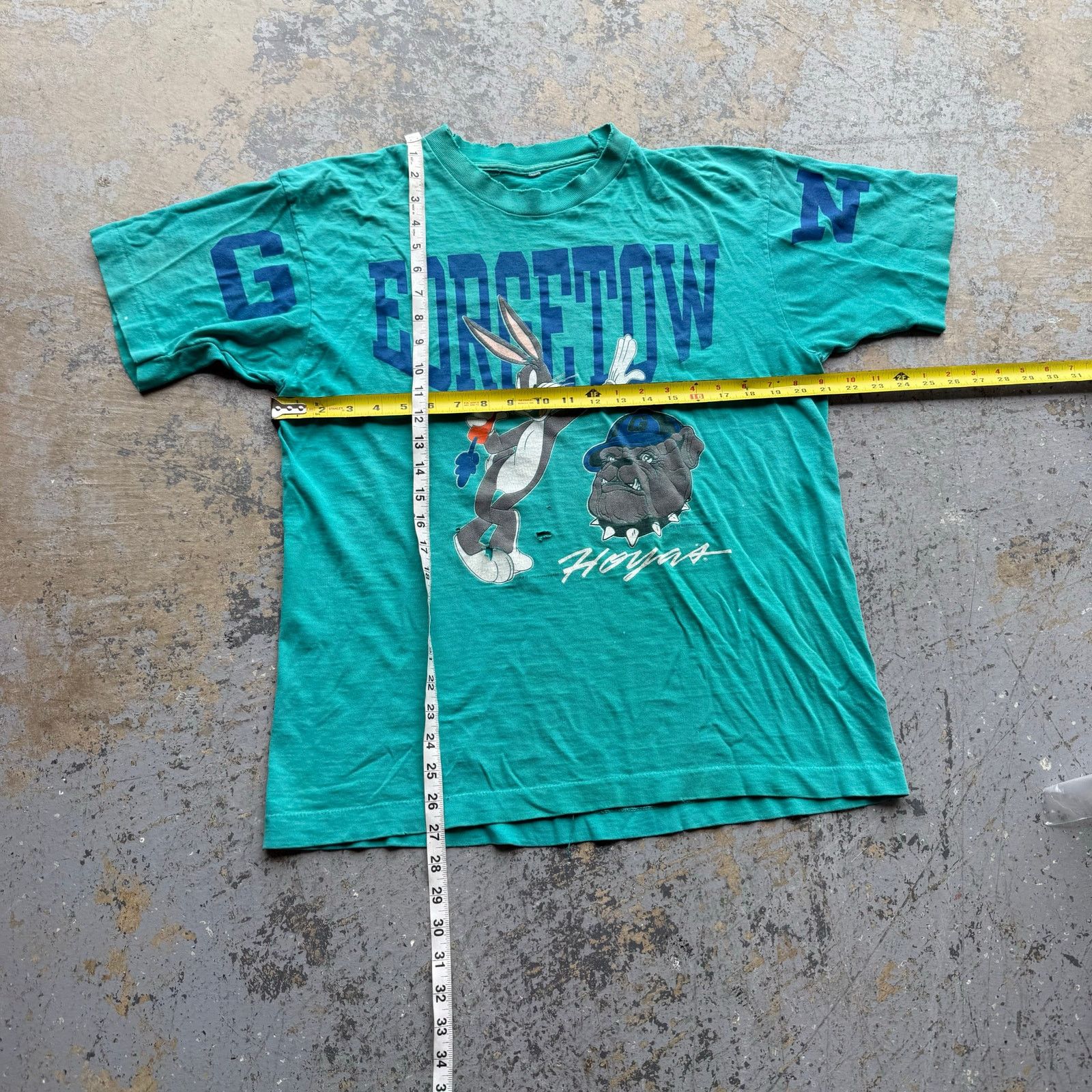 Vintage 90’s Georgetown Bugs Bunny Looney Tunes Tee Distressed Size US L / EU 52-54 / 3 - 9 Thumbnail