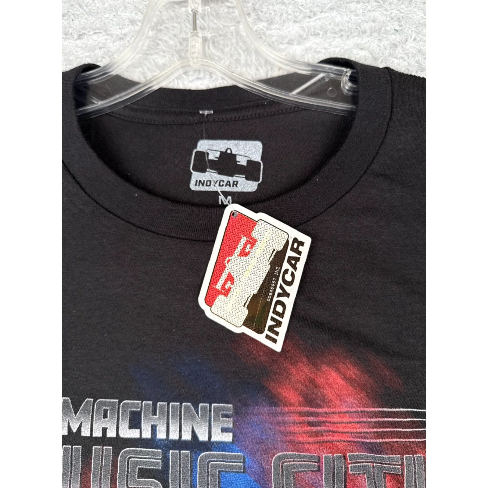 Vintage Indycar Shirt Adult Medium Black Big Machine Music City Grand Prix 2023 Indy Car Size US M / EU 48-50 / 2 - 7 Thumbnail