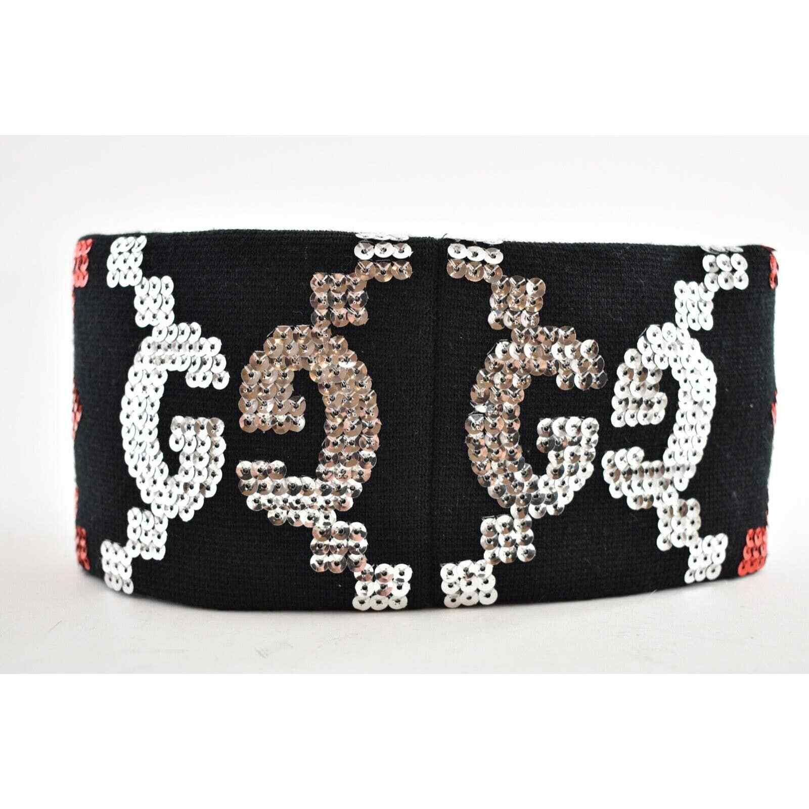 Gucci Gucci GG Logo Wool Stretchy Headband Hair Small 56cm Size ONE SIZE - 6 Thumbnail