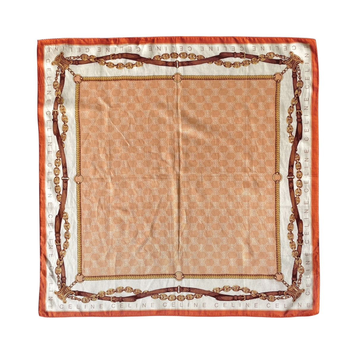Celine Lot Of 2 Celine Paris Large Designer Handkerchief Size ONE SIZE - 8 Thumbnail