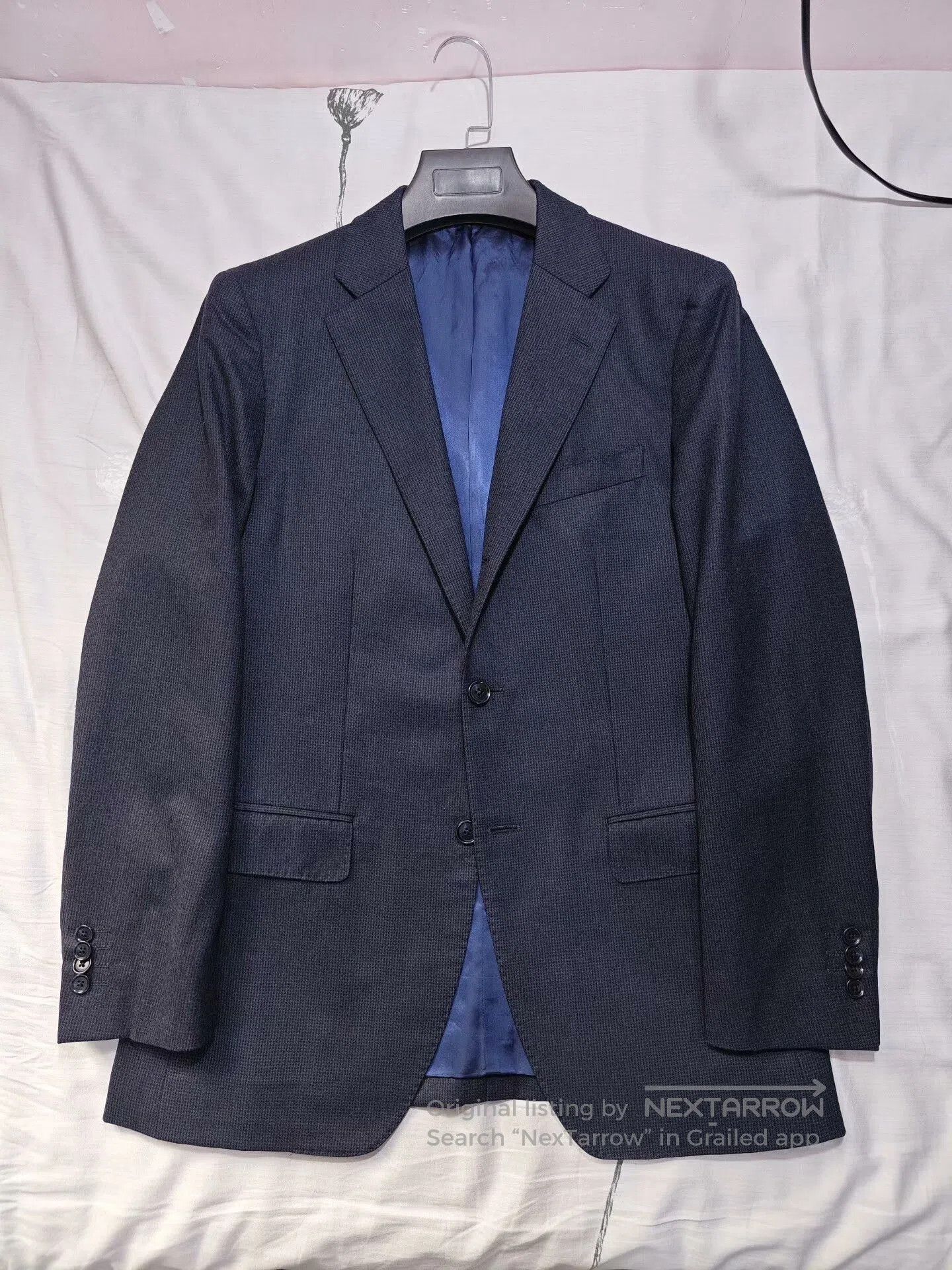 Japanese Brand Italian Wool Blended Custom Suit. Size US S / EU 44-46 / 1 - 5 Thumbnail