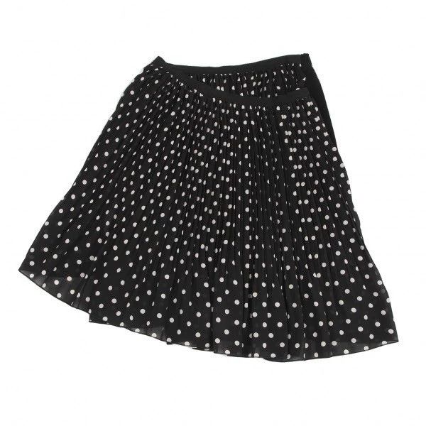 Comme des Garcons Comme Des Garcons size S Black Retro Polka Dot Design Skir Size 24" / US 00 / IT 34 - 2 Thumbnail