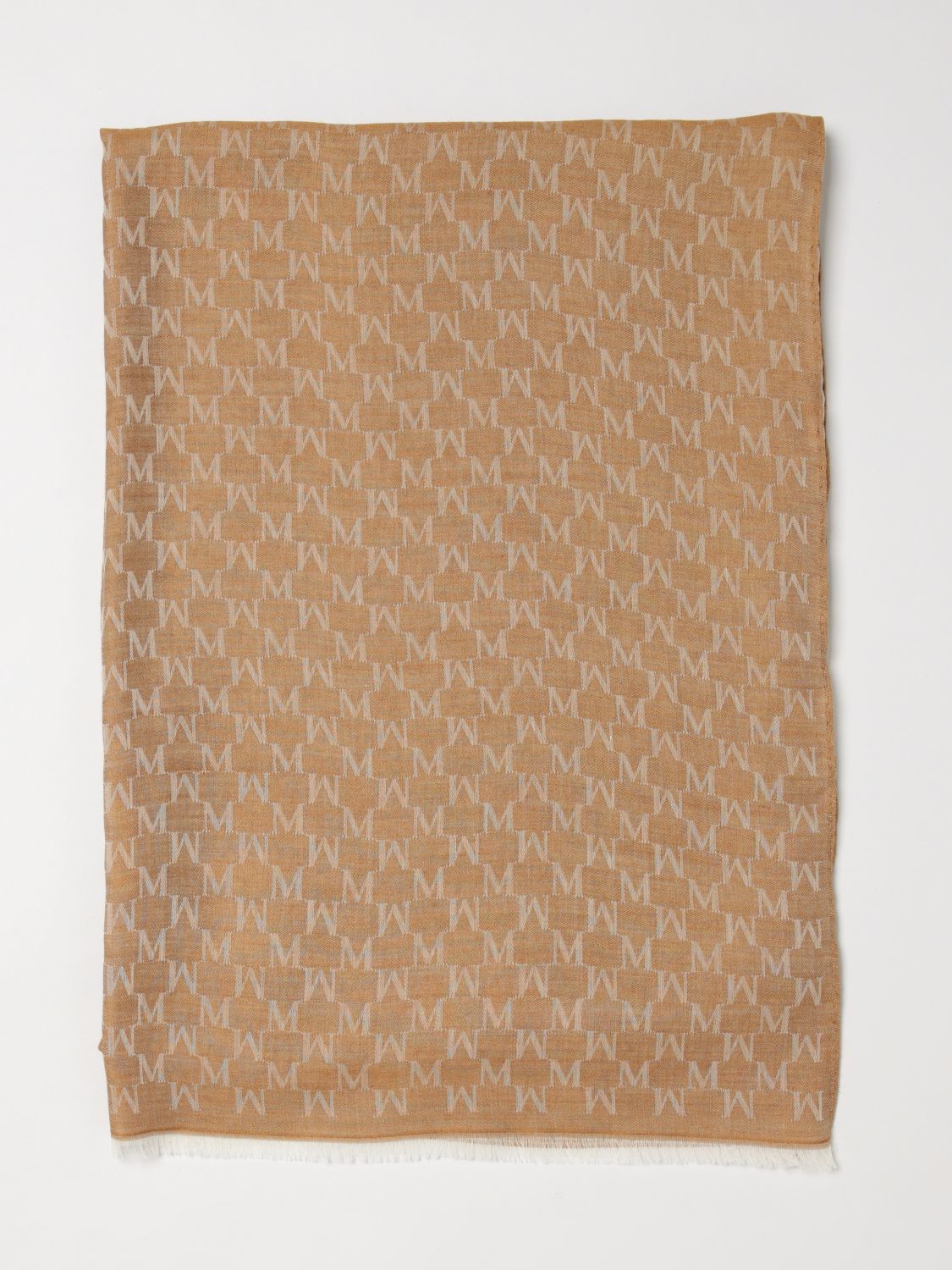 Max Mara Max Mara Scarf Woman Brown Size ONE SIZE - 1 Thumbnail