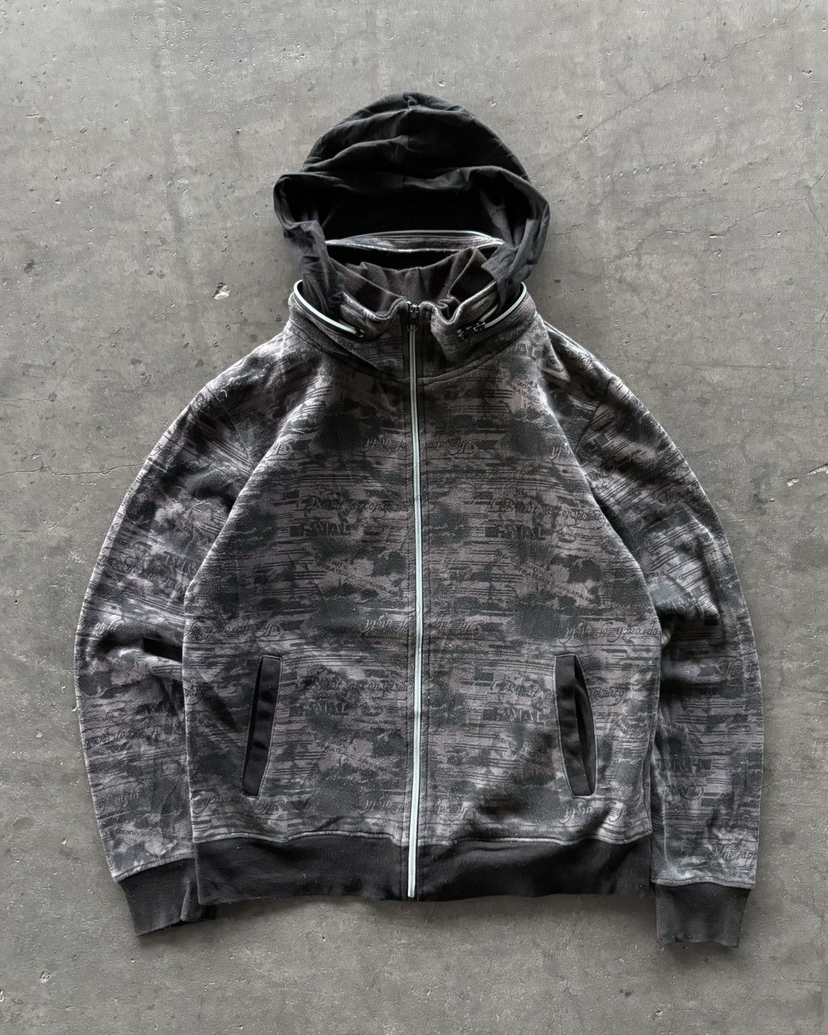 If Six Was Nine × Japanese Brand × Le Grande Bleu (L.G.B.) Pract Ifsixwasnine lgb style Poem Bono Hoodie Size US L / EU 52-54 / 3 - 5 Thumbnail