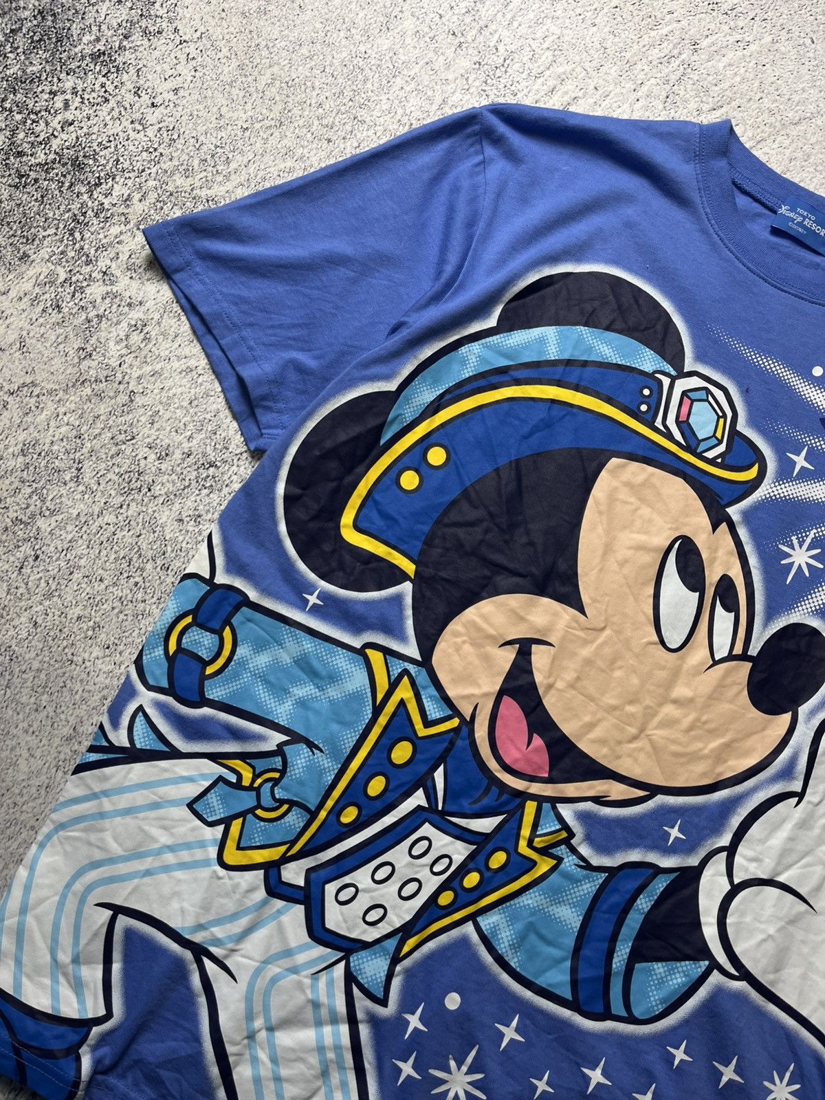 Disney Vintage Disney Mikki Mouse Big Logo T Shirt Y2K Size: L Size US L / EU 52-54 / 3 - 6 Thumbnail