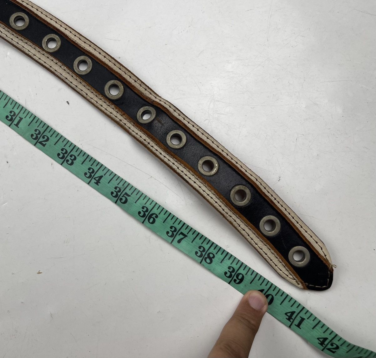 Seditionaries studded leather belt tc49 Size 38 - 4 Thumbnail