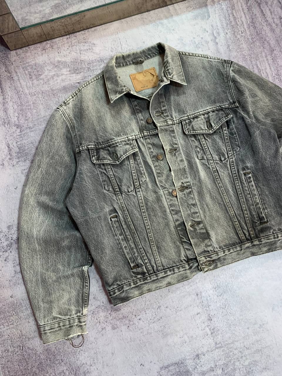 Levi's VINTAGE LEVIS 70503 02 GRAY TRUCKER JACKET #5744-204 Size US L / EU 52-54 / 3 - 5 Thumbnail