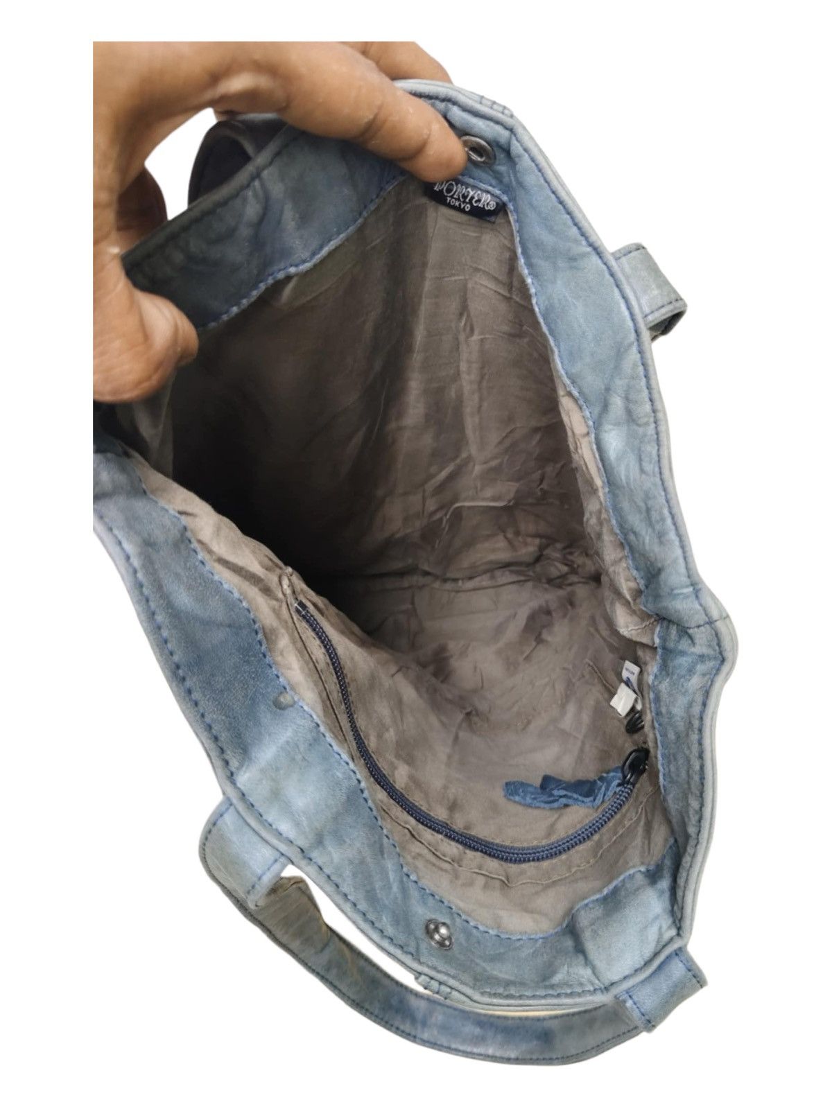Porter 1990s Porter Tokyo "Shitaji" Horse Leather Frank Tote Bag Size ONE SIZE - 8 Thumbnail