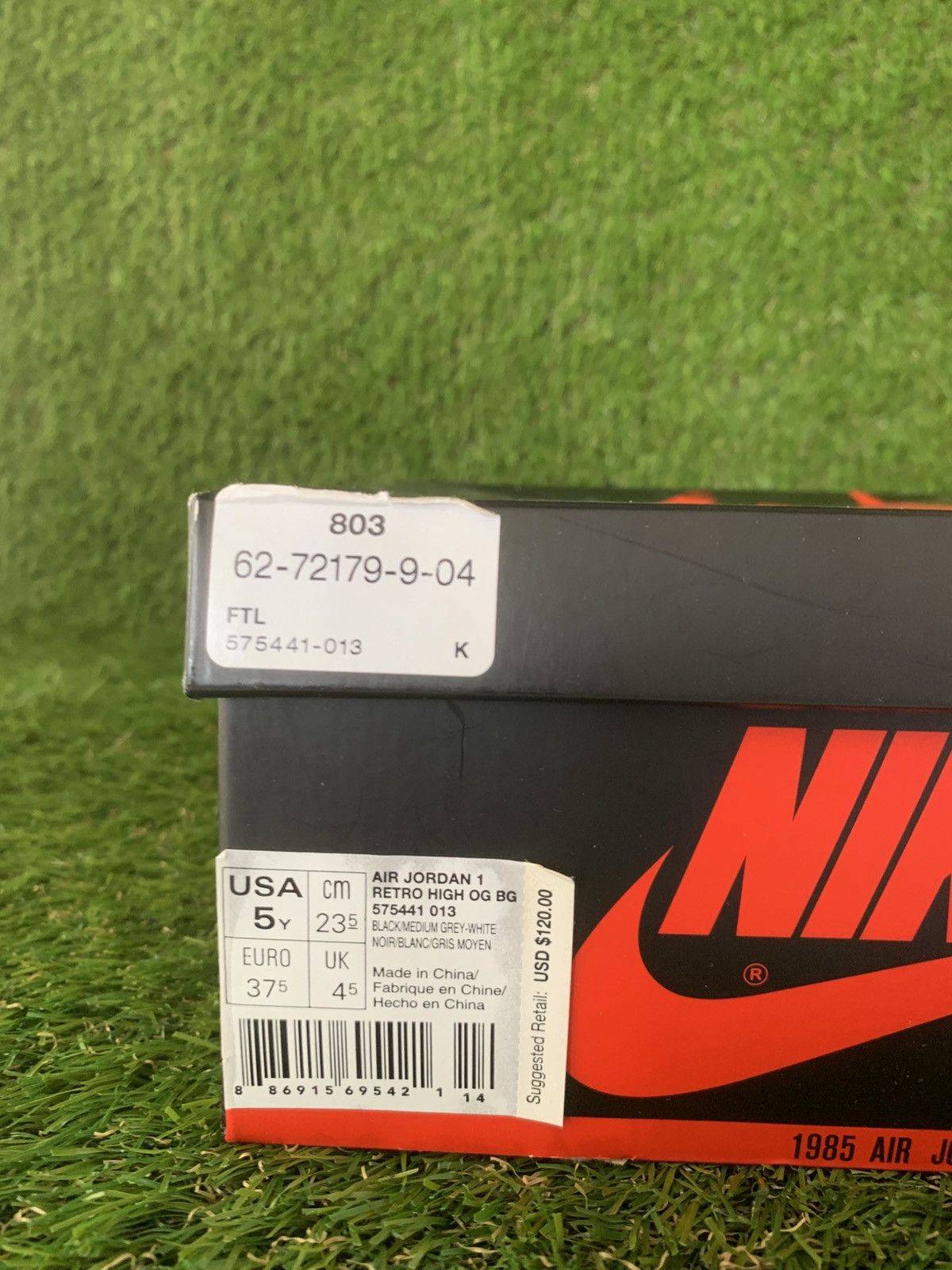 Jordan Brand Air Jordan 1 "Shadow" GS Size US 5 / EU 37 - 11 Thumbnail