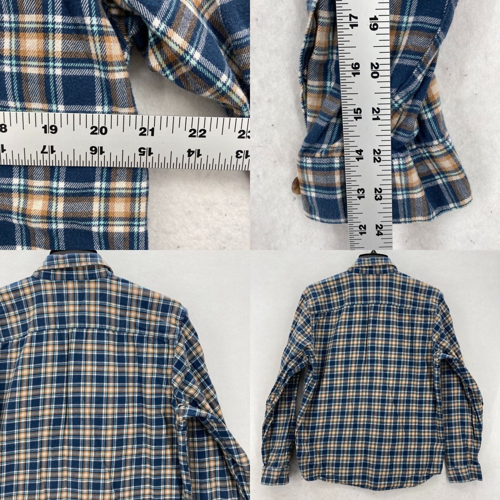Patagonia Patagonia Shirt Patagonia Fjord Flannel Lightweight Cotton Plaid Blue Camp M L Men’s Clothing Size US L / EU 52-54 / 3 - 8 Thumbnail