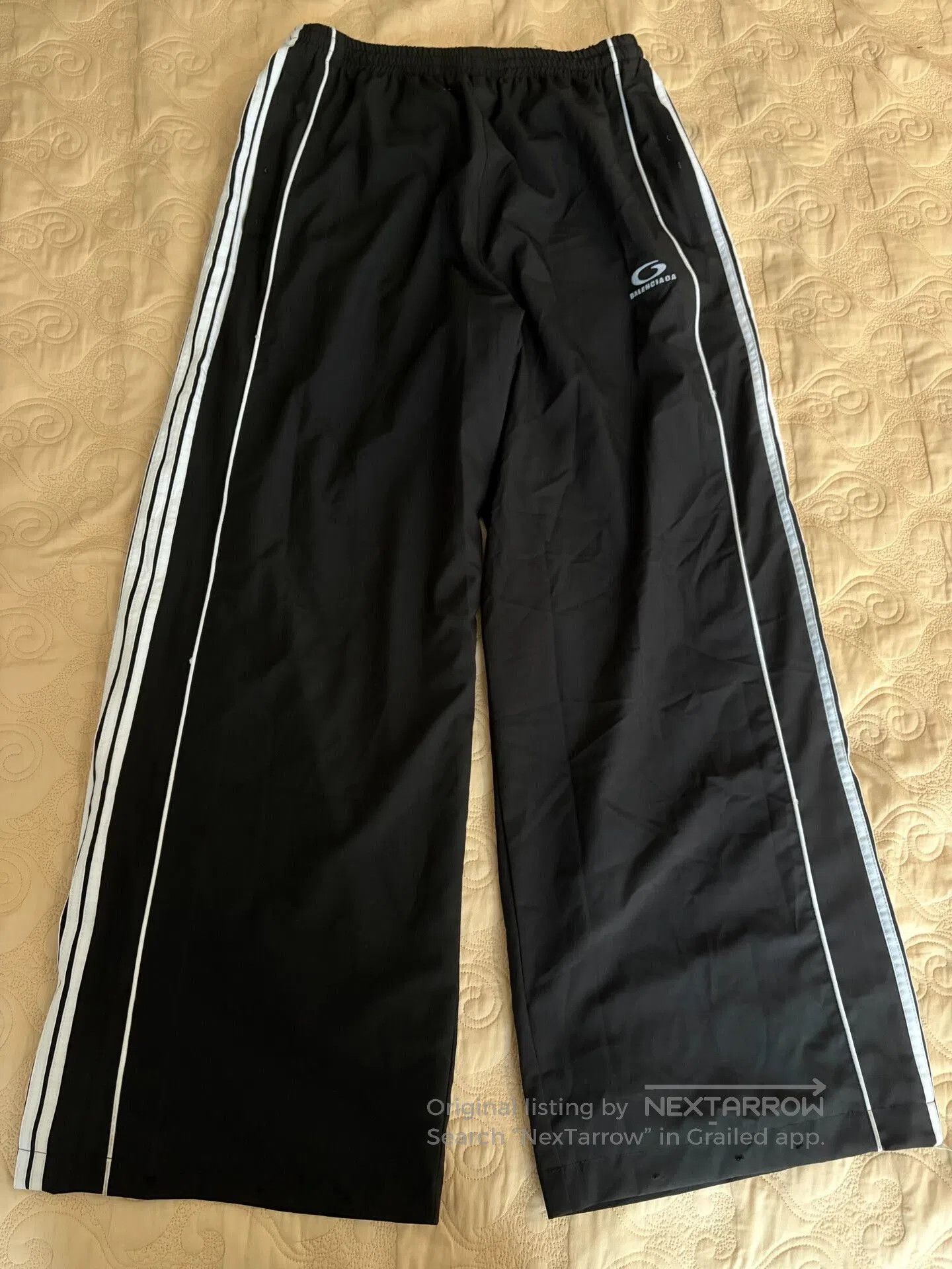 Balenciaga balenciaga black tracksuit pants for men. Size US 34 / EU 50 - 1 Thumbnail